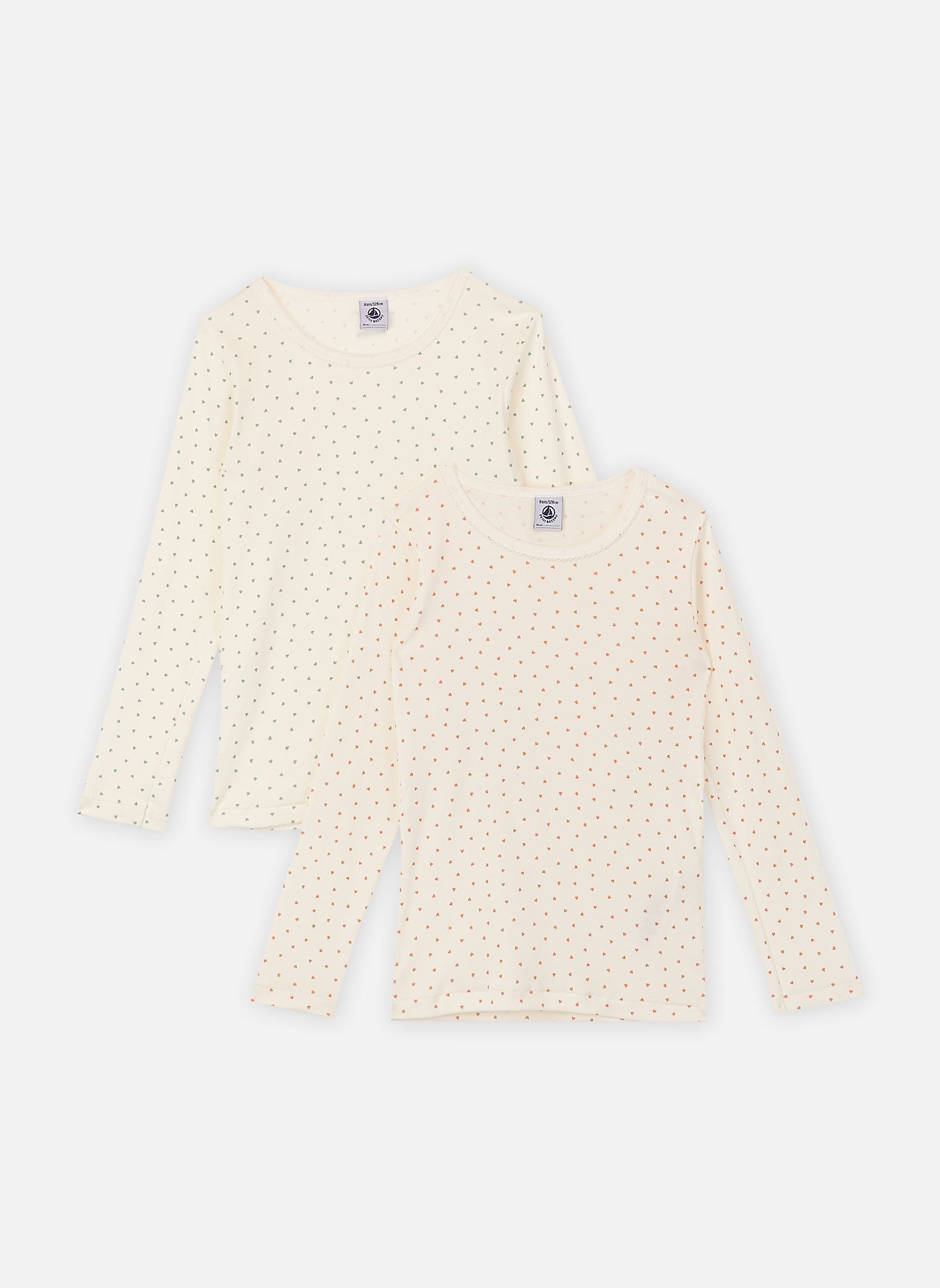 T shirt enfant Petit Bateau TSML X2 - vue 3