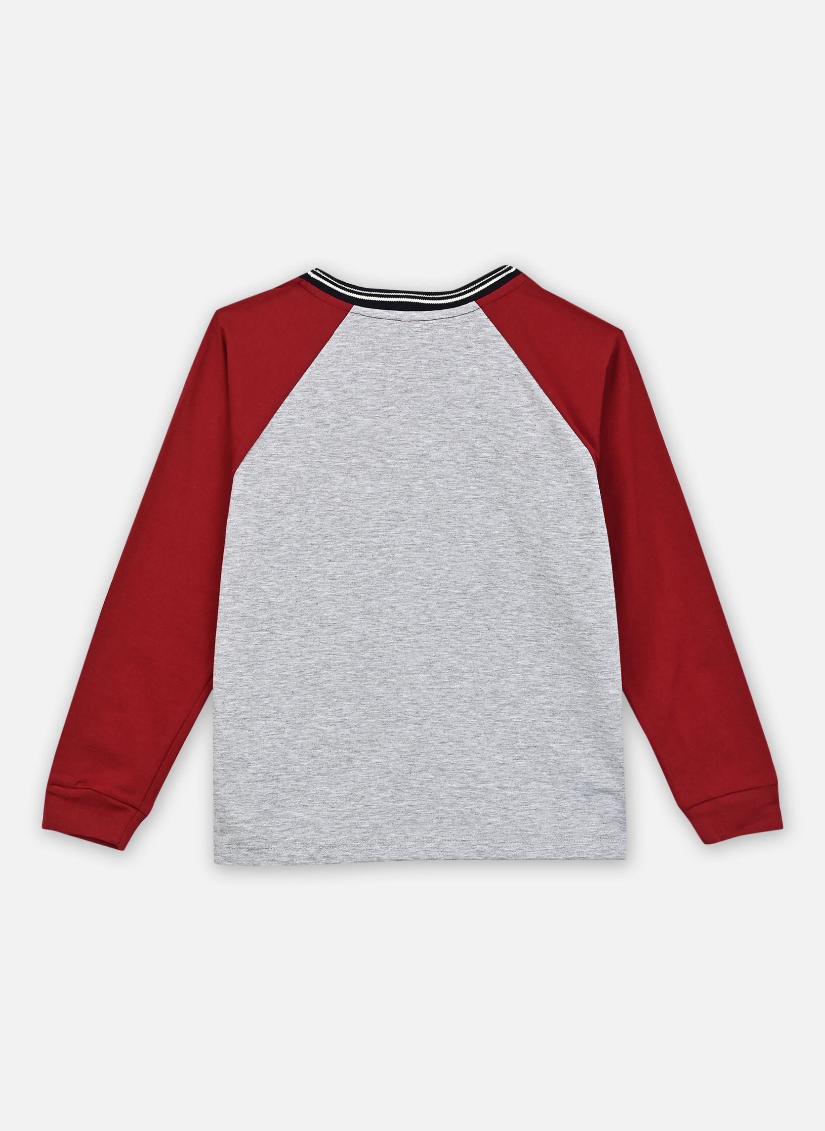Tee-shirts manches longues Catalan garçon gris Petit Bateau Tee-shirts manches longues Catalan garçon gris FumeeAmarante