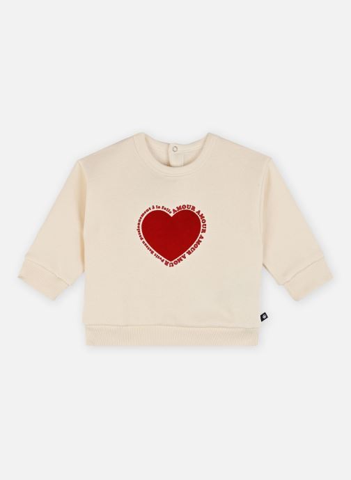 Petit Bateau Sweatshirts Cadeau weiß