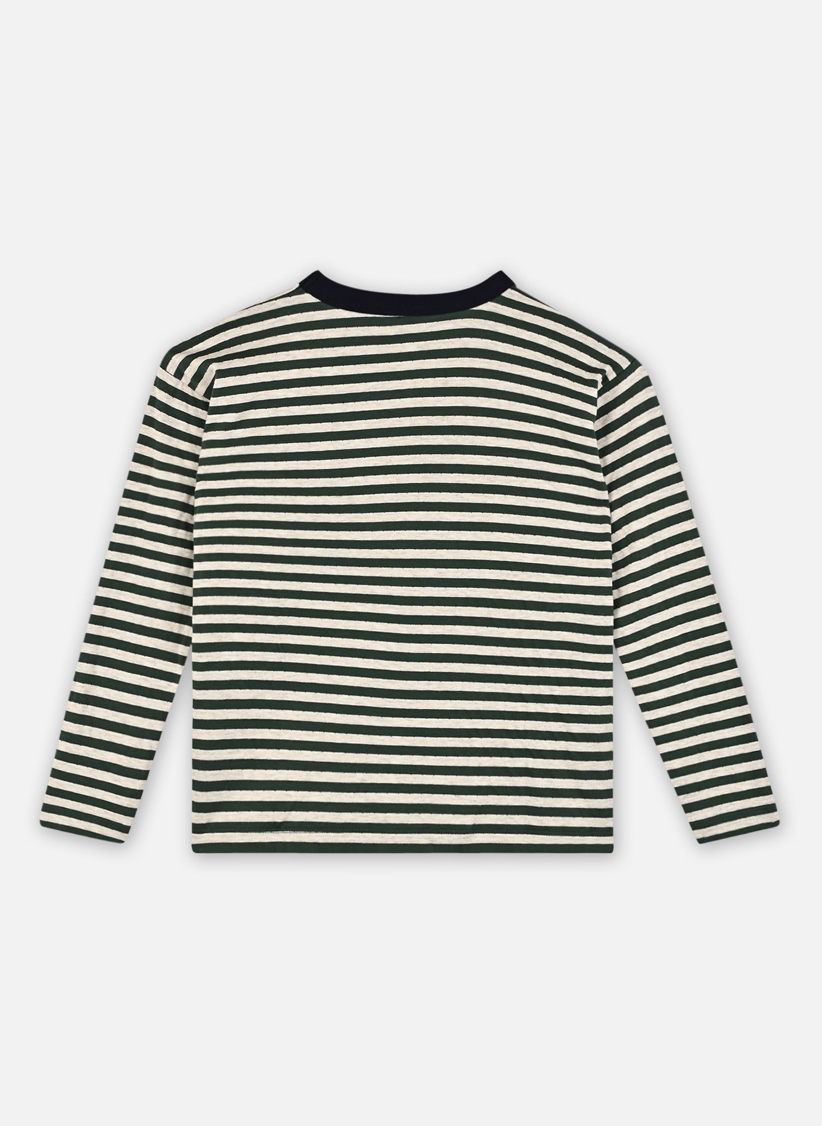 Tee-shirts manches longues Casimir garçon vert Petit Bateau Tee-shirts manches longues Casimir garçon vert WillowMontelimar:WillowMonte