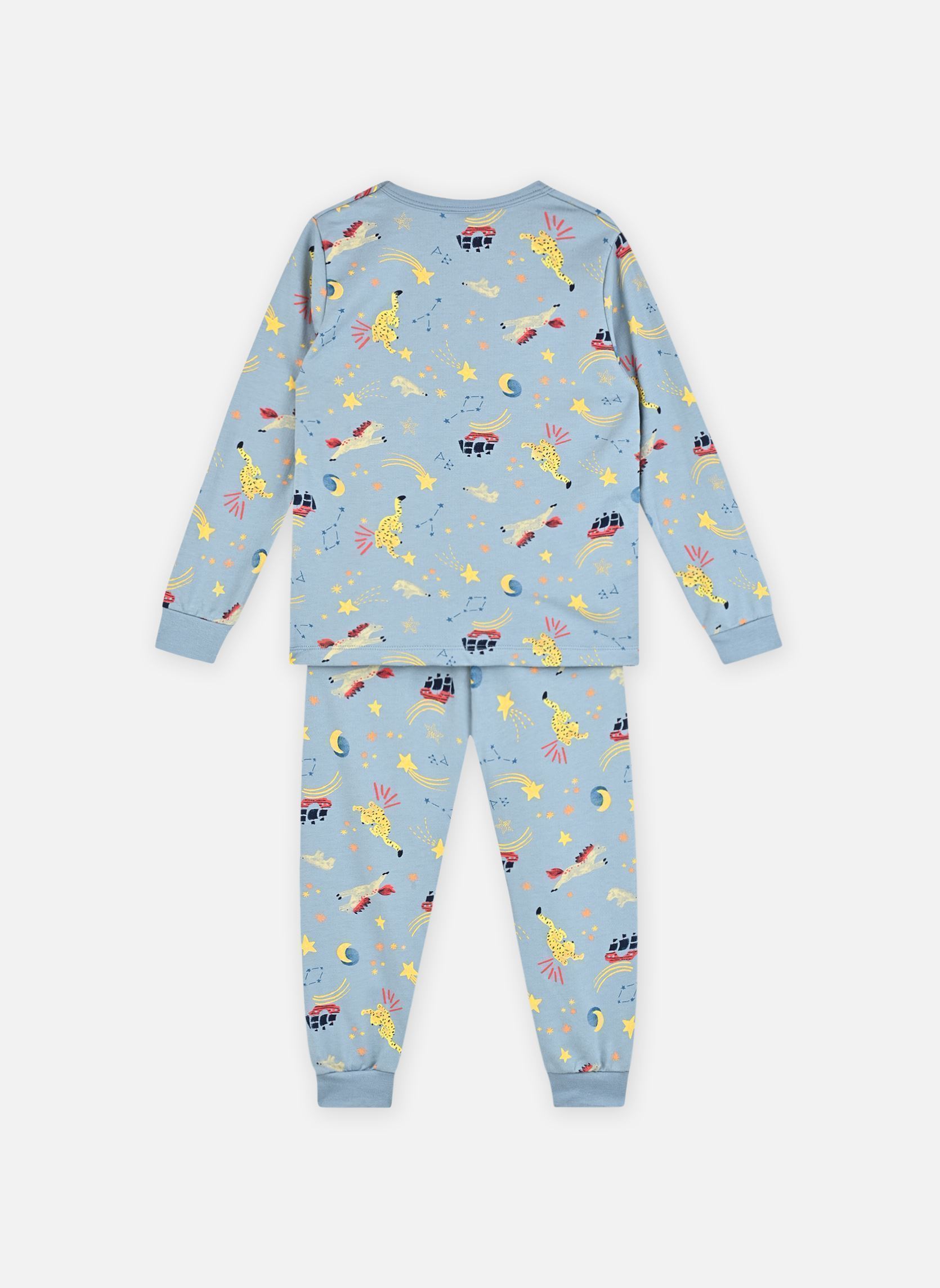 Ensembles de pyjamas Chroma Phosphorescent fille bleu Petit Bateau Ensembles de pyjamas Chroma Phosphorescent fille bleu AdriaticMultico