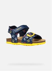 Sandales SANDAL CHALKI BABY BOY garçon bleu Geox Sandales SANDAL CHALKI BABY BOY garçon bleu Bleu