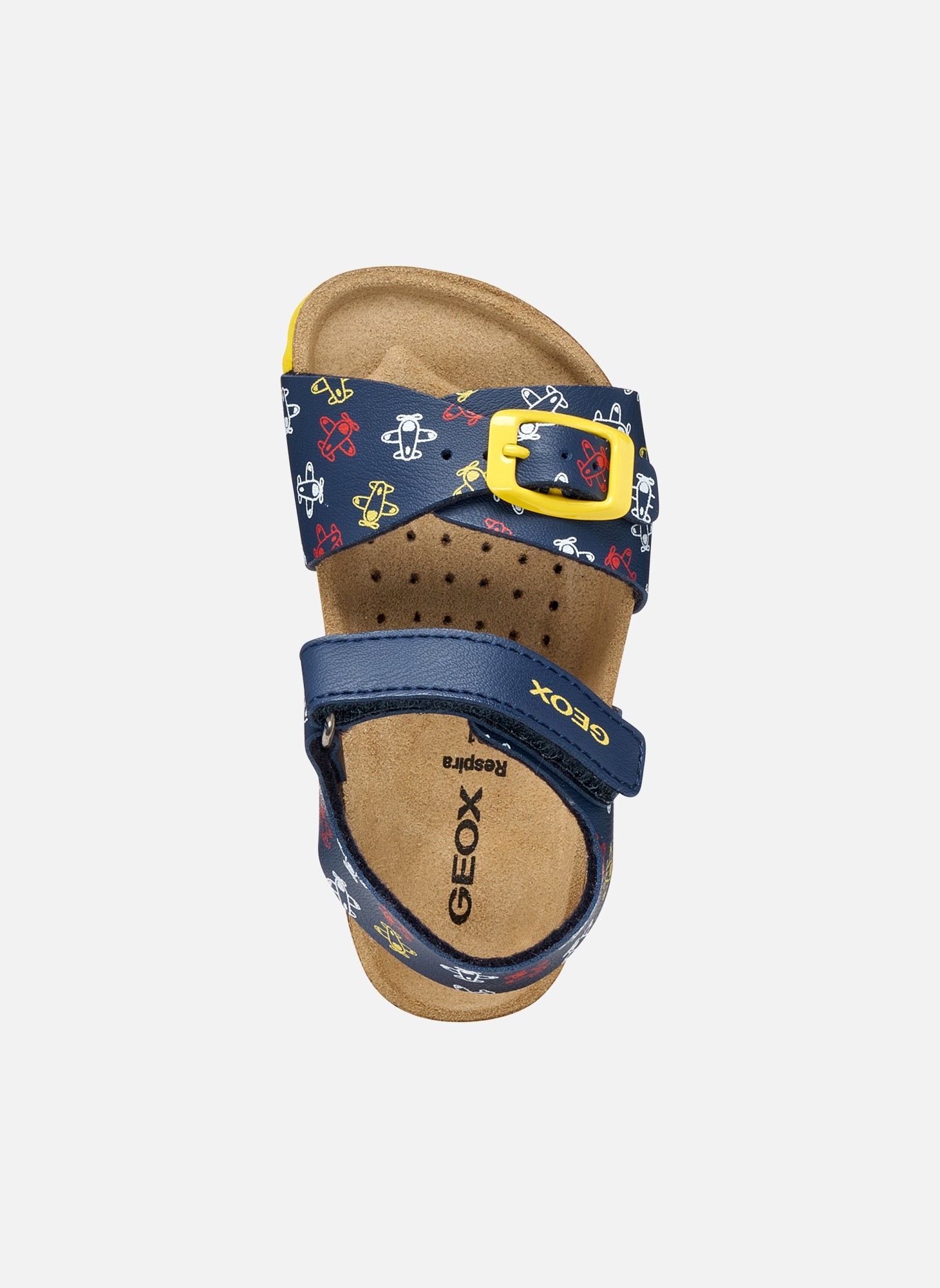 Sandales SANDAL CHALKI BABY BOY garçon bleu Geox Sandales SANDAL CHALKI BABY BOY garçon bleu Bleu
