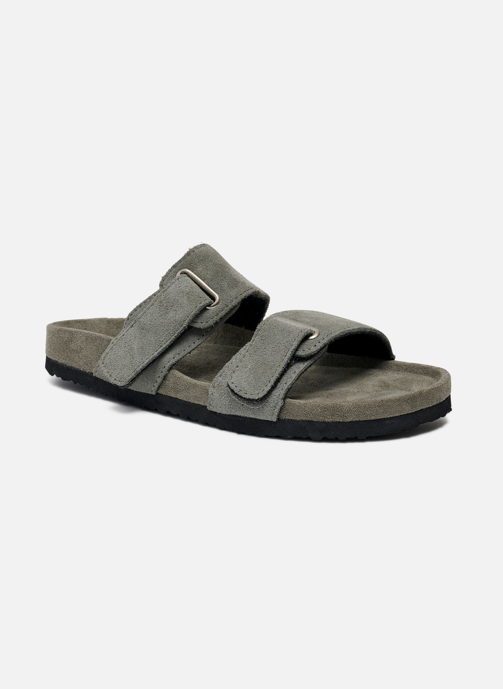 Mules Sandales pour femme SALOME - Kaki femme vert Kimberfeel Mules Sandales pour femme SALOME - Kaki femme vert Kaki