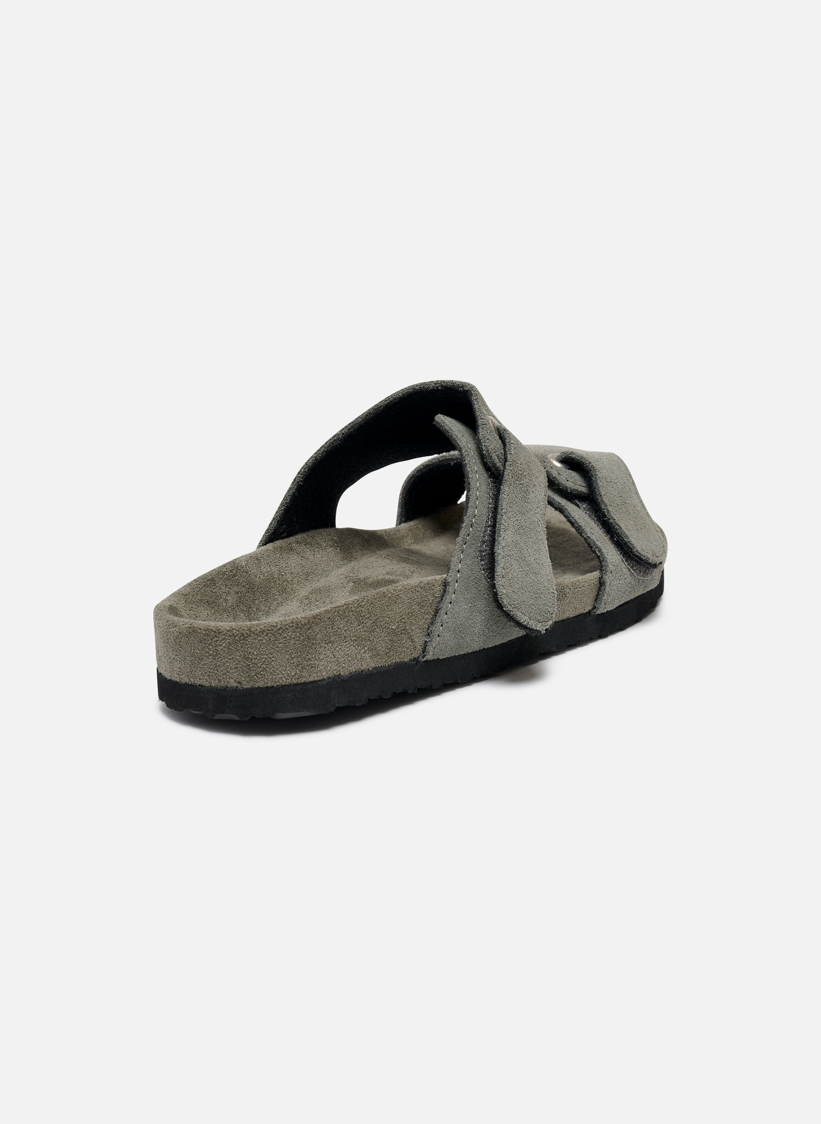 Mules Sandales pour femme SALOME - Kaki femme vert Kimberfeel Mules Sandales pour femme SALOME - Kaki femme vert Kaki