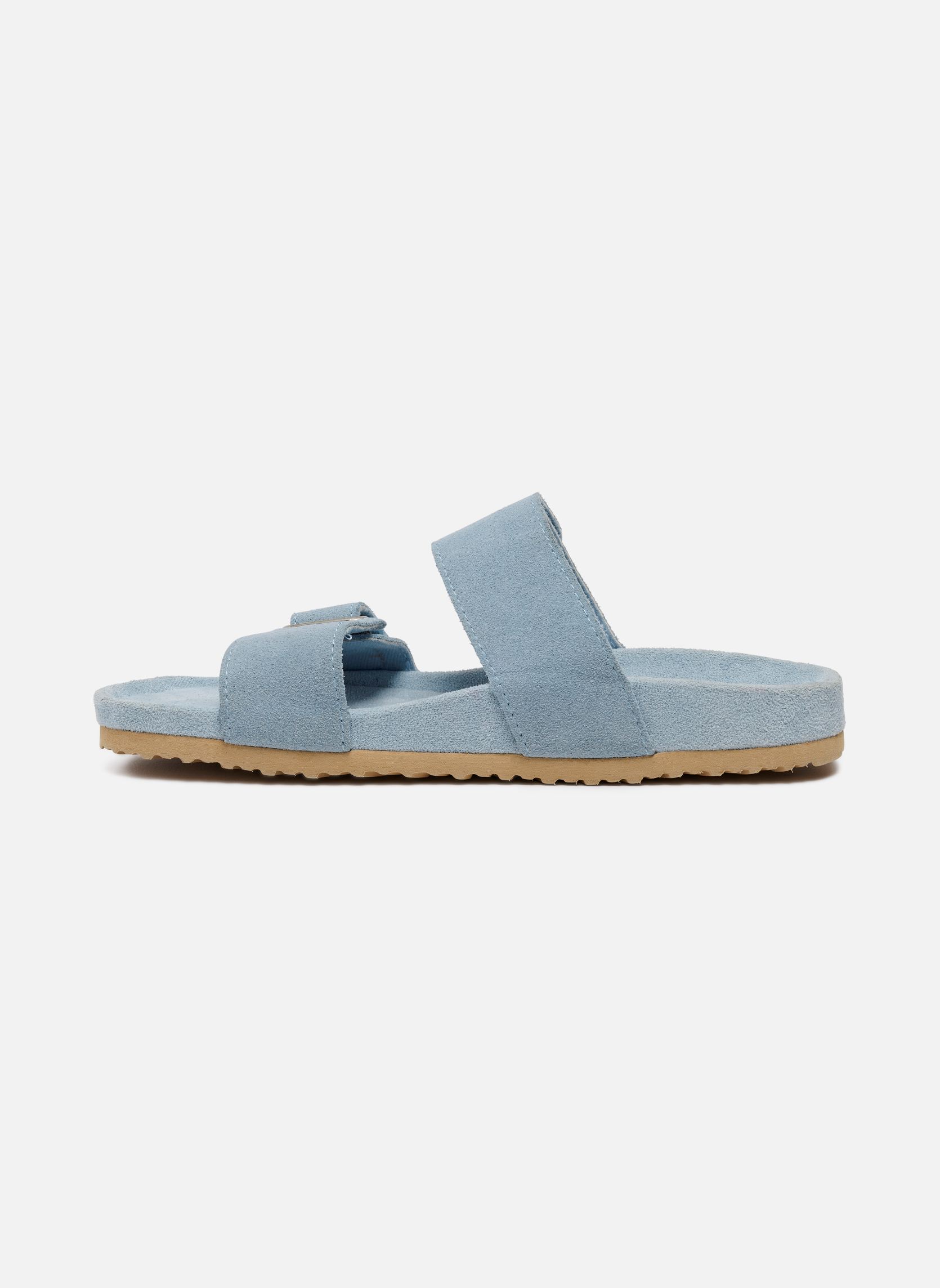 Mules Sandales pour femme SALOME - Kaki femme bleu Kimberfeel Mules Sandales pour femme SALOME - Kaki femme bleu Bleu