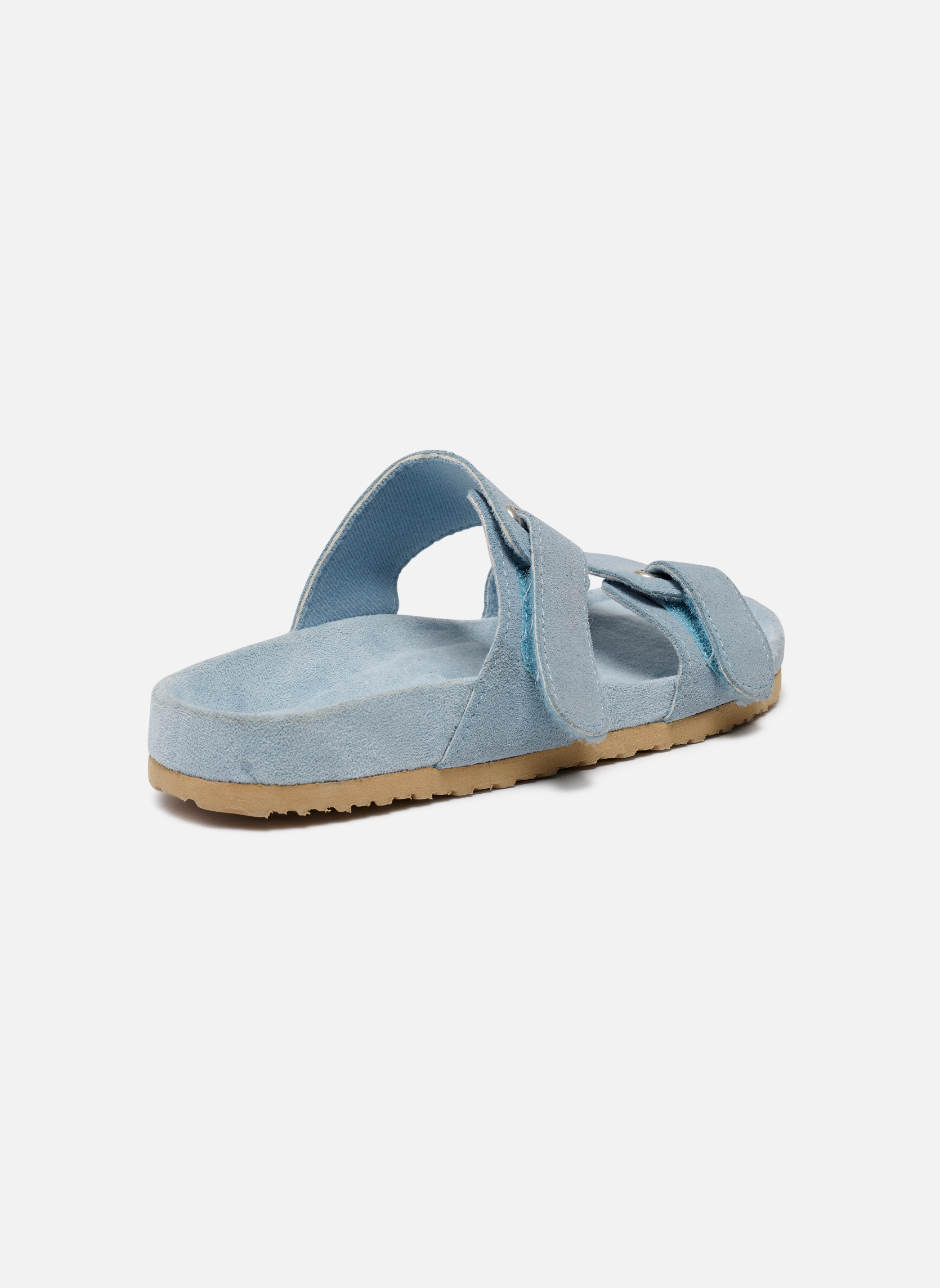 Mules Sandales pour femme SALOME - Kaki femme bleu Kimberfeel Mules Sandales pour femme SALOME - Kaki femme bleu Bleu