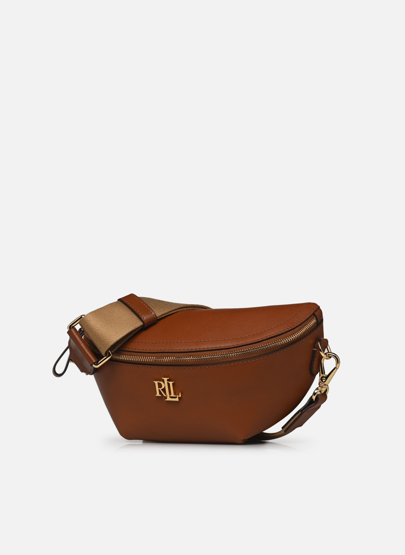 Sacs banane Marcy Blt Bg-Belt Bag femme marron Lauren Ralph Lauren Sacs banane Marcy Blt Bg-Belt Bag femme marron LAUREN TAN