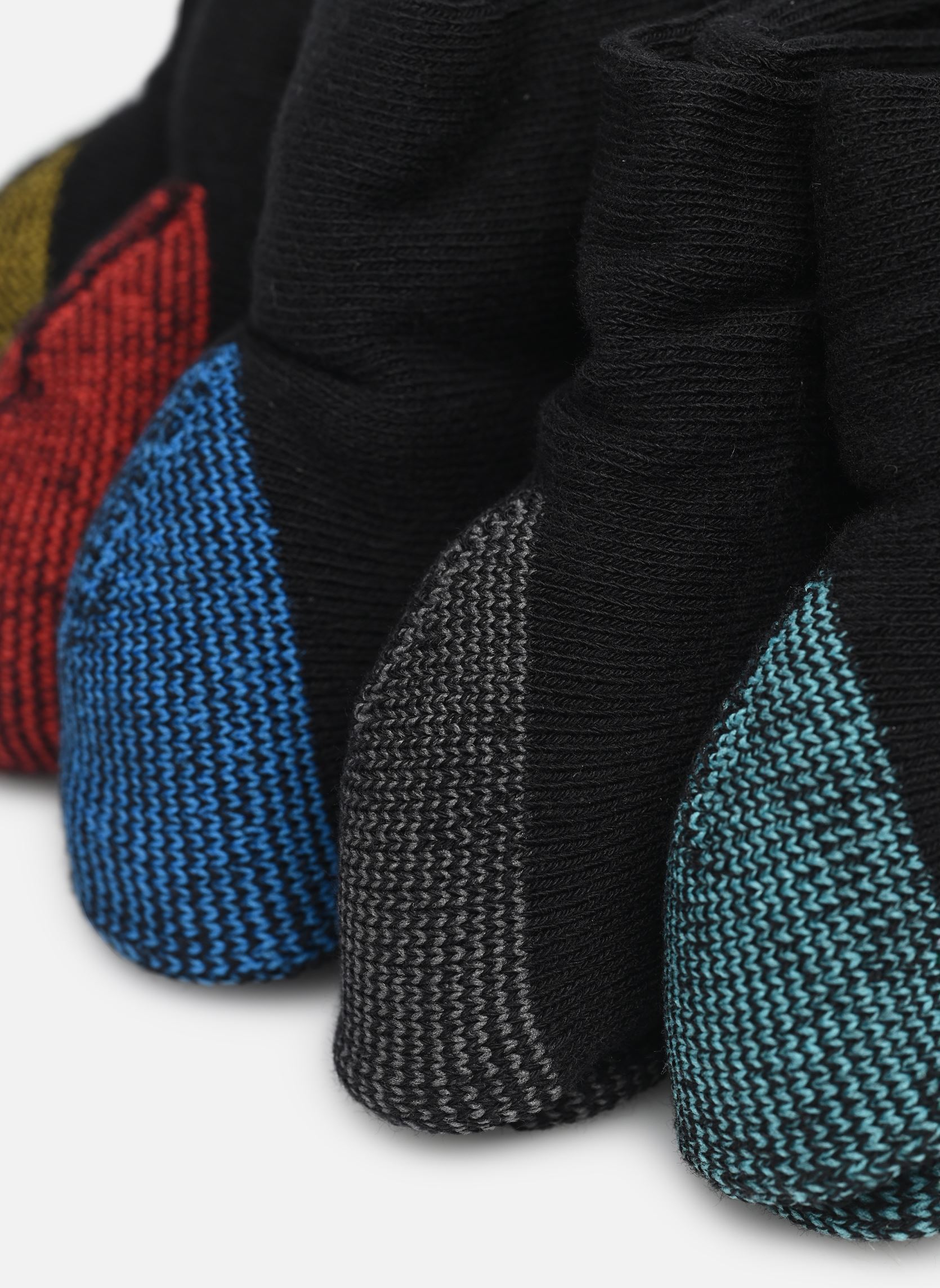 Sokken Ingles Crew Sock 5 Pack heren zwart Globe Sokken Ingles Crew Sock 5 Pack heren zwart Black/Assorted