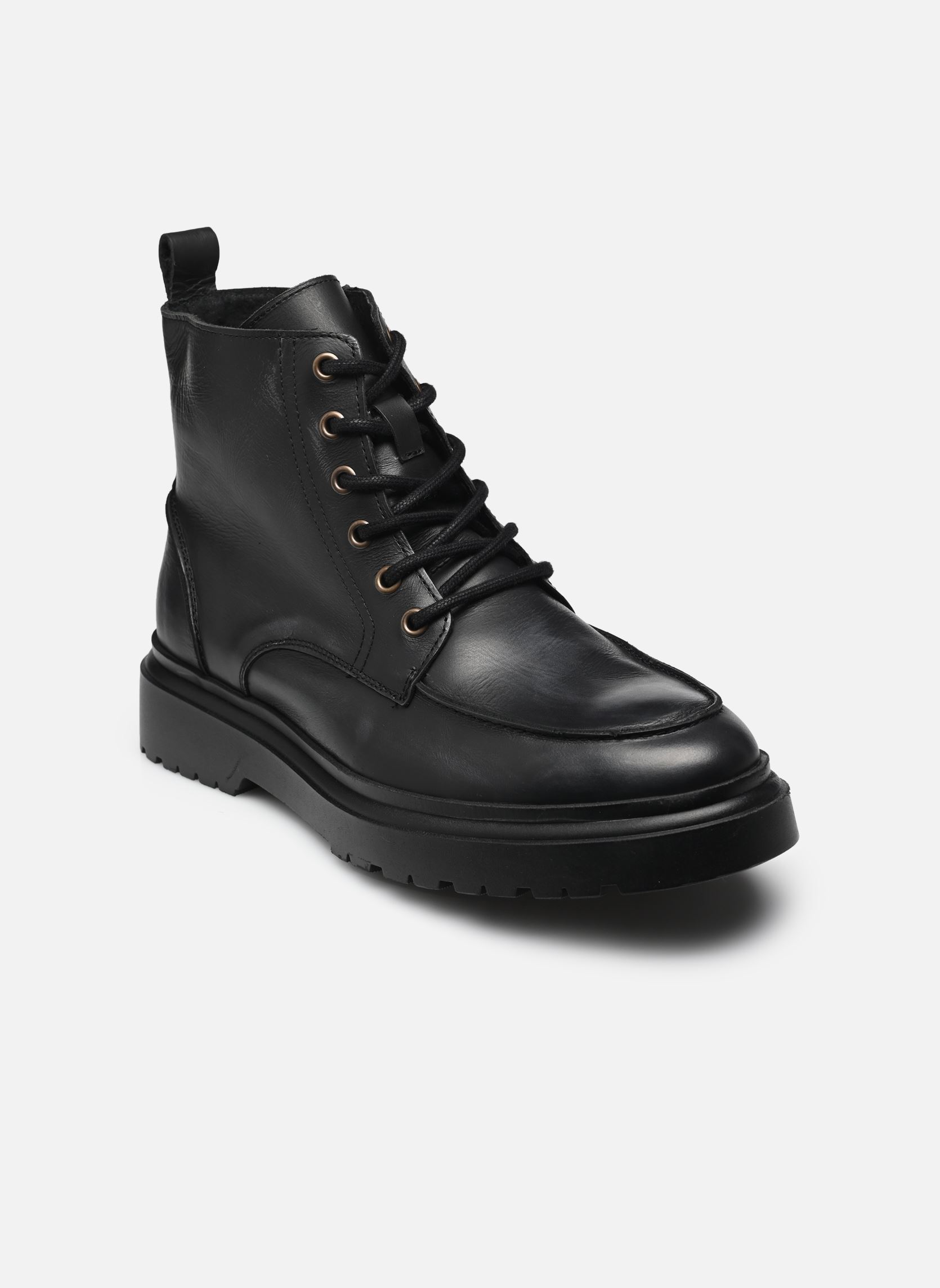 Bottines à lacets RESHADOW homme noir Marvin&Co Bottines à lacets RESHADOW homme noir Noir