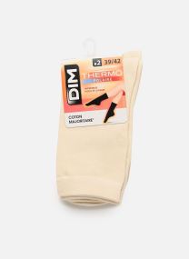 Chaussettes Thermo Polaire Mi-Chaussettes X2 femme blanc Dim Chaussettes Thermo Polaire Mi-Chaussettes X2 femme blanc 75M_CREME