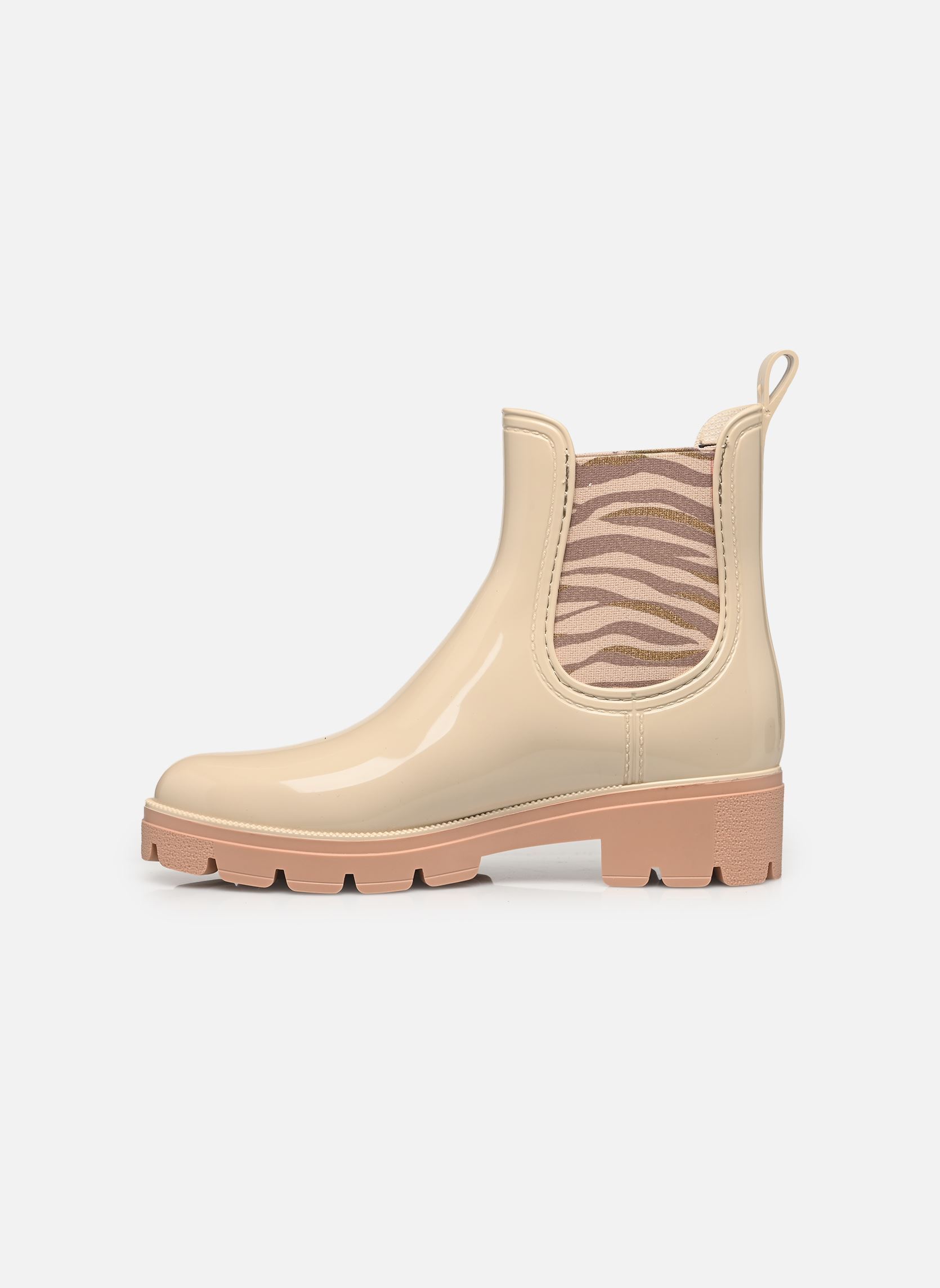 Regenlaarzen NOURA dames beige Les Tropéziennes par M Belarbi Regenlaarzen NOURA dames beige CREME