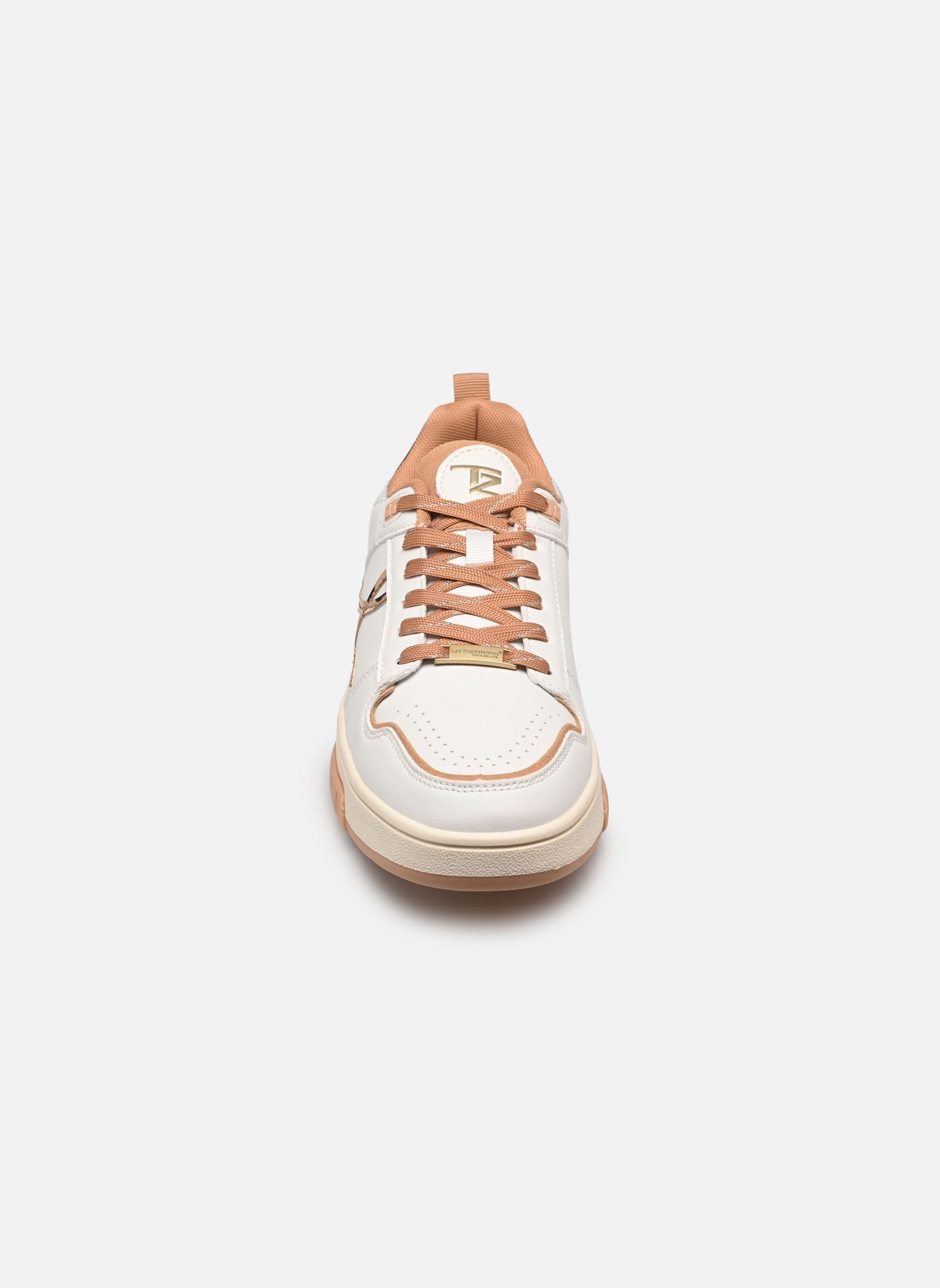 Baskets AGATA femme blanc Les Tropéziennes par M Belarbi Baskets AGATA femme blanc BLANC-NUDE