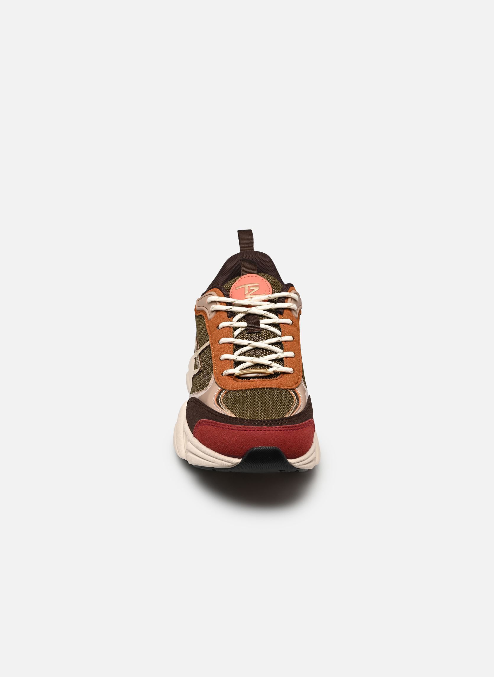 Lage sneakers ARYA dames bruin Les Tropéziennes par M Belarbi Lage sneakers ARYA dames bruin KAKI-MULTI