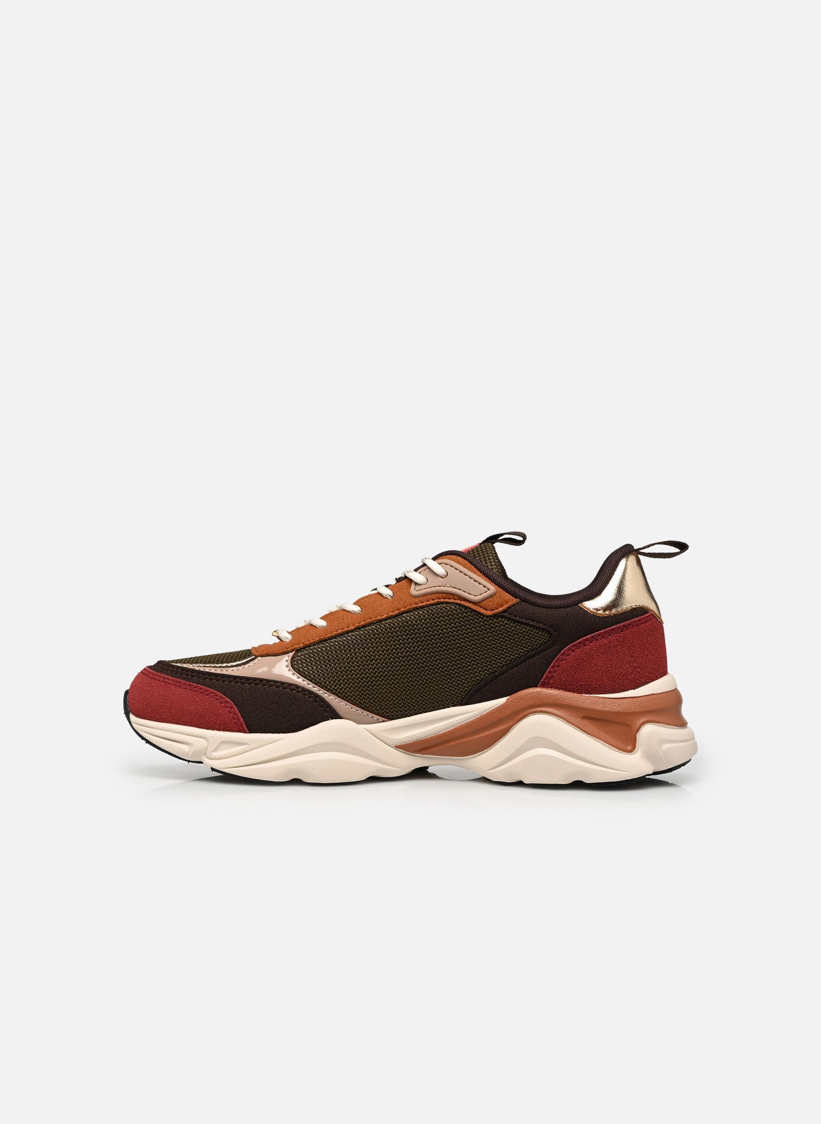 Lage sneakers ARYA dames bruin Les Tropéziennes par M Belarbi Lage sneakers ARYA dames bruin KAKI-MULTI