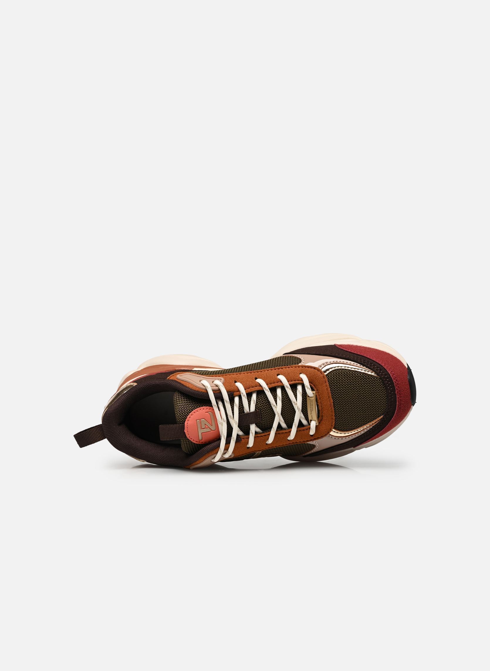 Lage sneakers ARYA dames bruin Les Tropéziennes par M Belarbi Lage sneakers ARYA dames bruin KAKI-MULTI