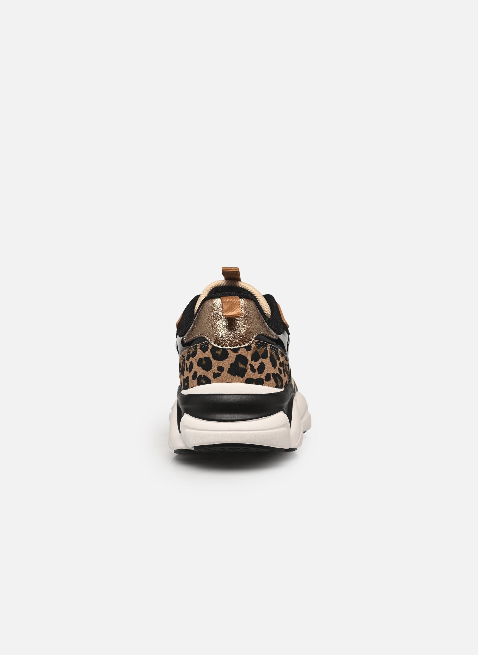 Baskets ARYA femme marron Les Tropéziennes par M Belarbi Baskets ARYA femme marron LEOPARD MULTI