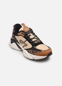 Baskets ARYA femme marron Les Tropéziennes par M Belarbi Baskets ARYA femme marron LEOPARD MULTI