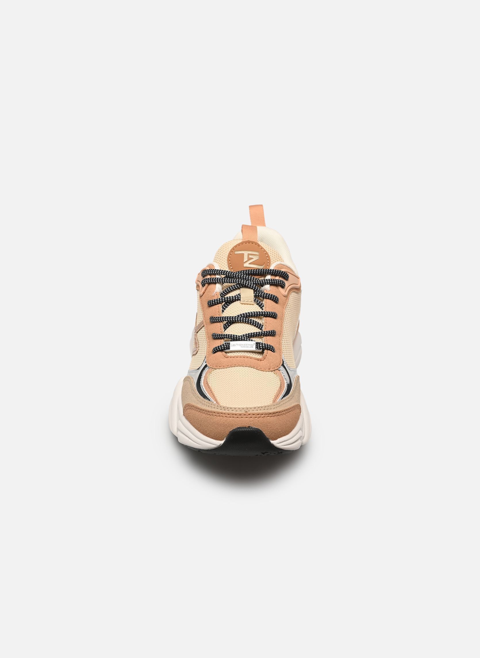 Sneakers ARYA dames beige Les Tropéziennes par M Belarbi Sneakers ARYA dames beige NUDE-MULTI