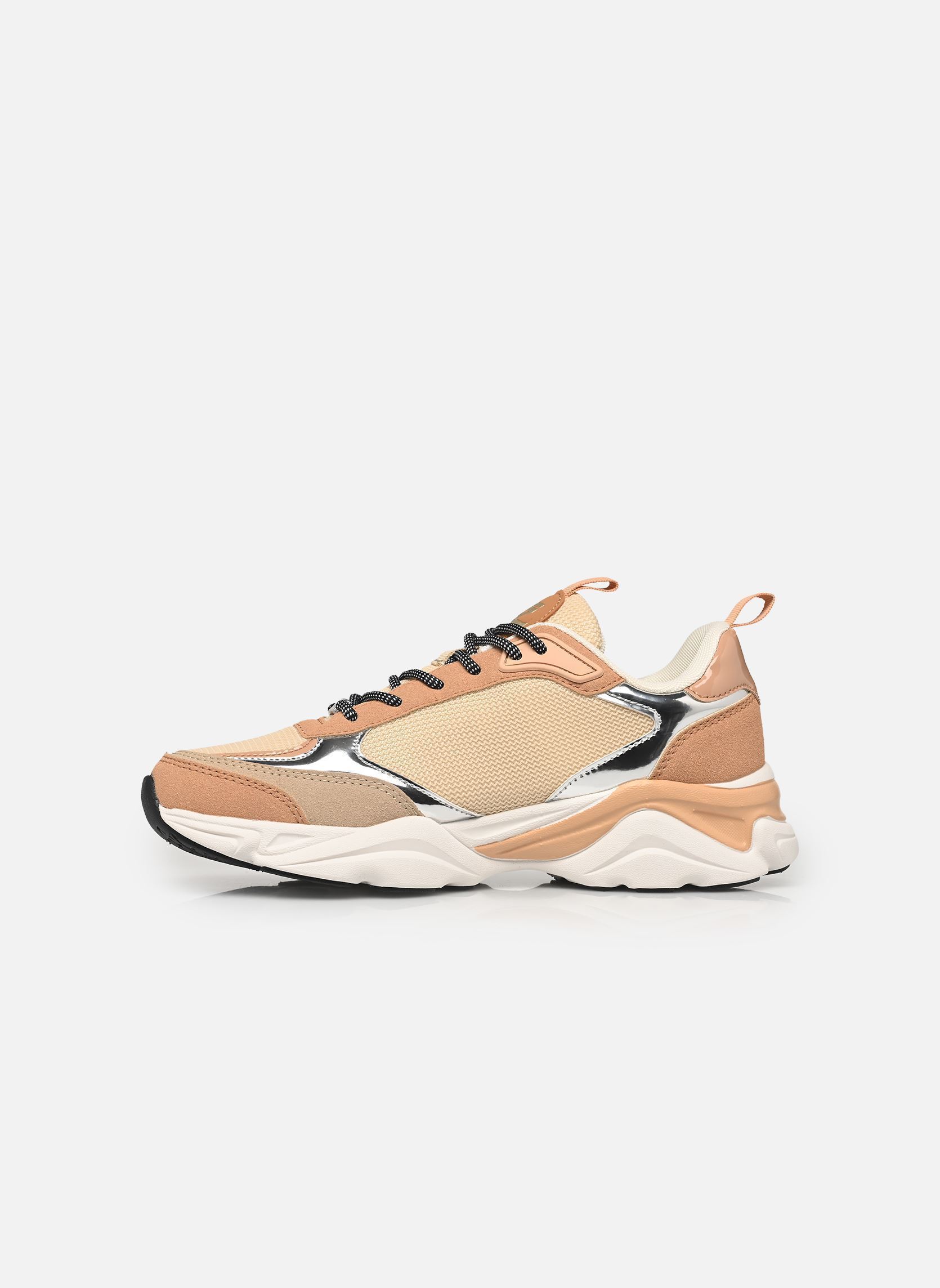 Sneakers ARYA dames beige Les Tropéziennes par M Belarbi Sneakers ARYA dames beige NUDE-MULTI