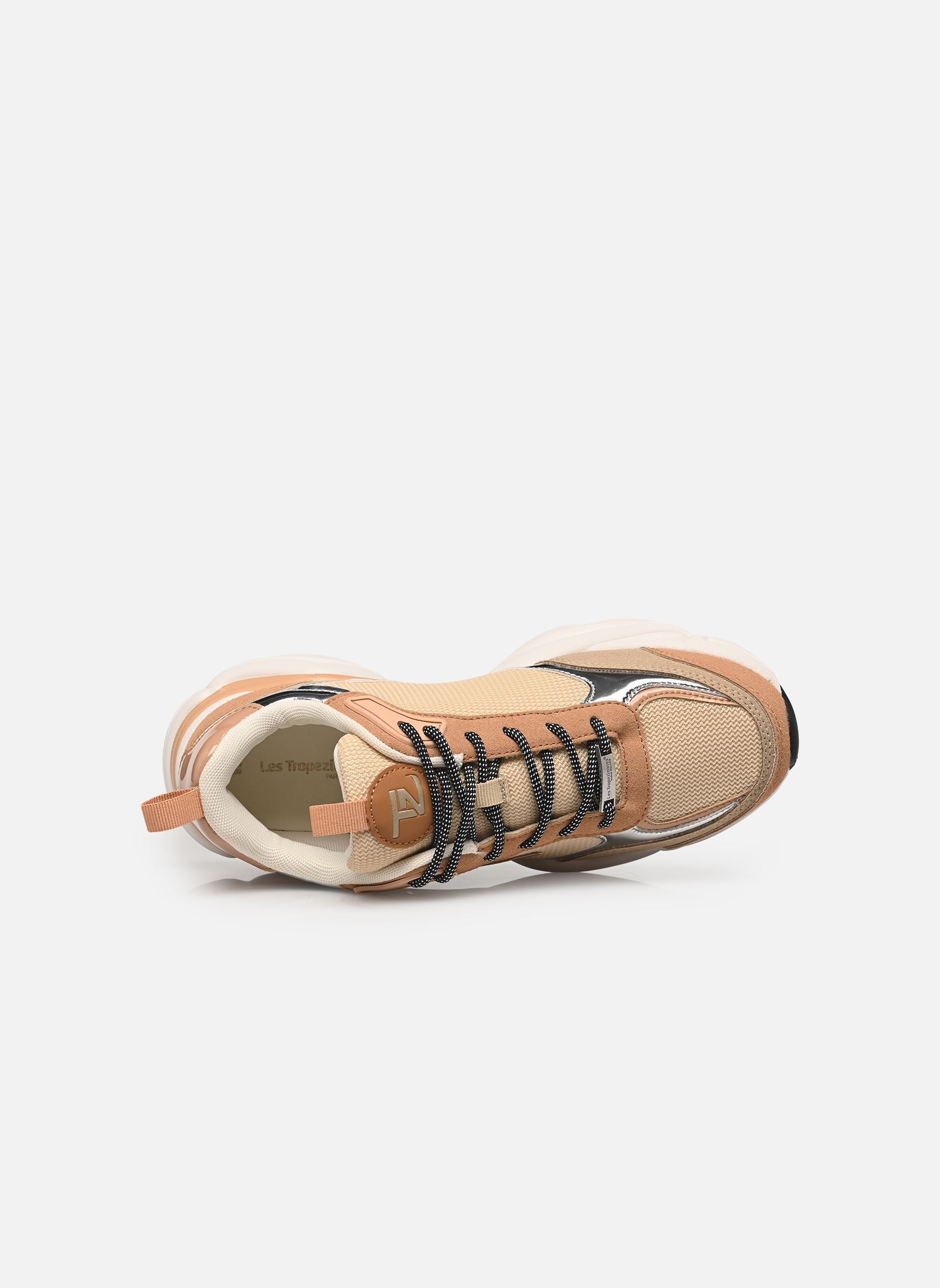Sneakers ARYA dames beige Les Tropéziennes par M Belarbi Sneakers ARYA dames beige NUDE-MULTI