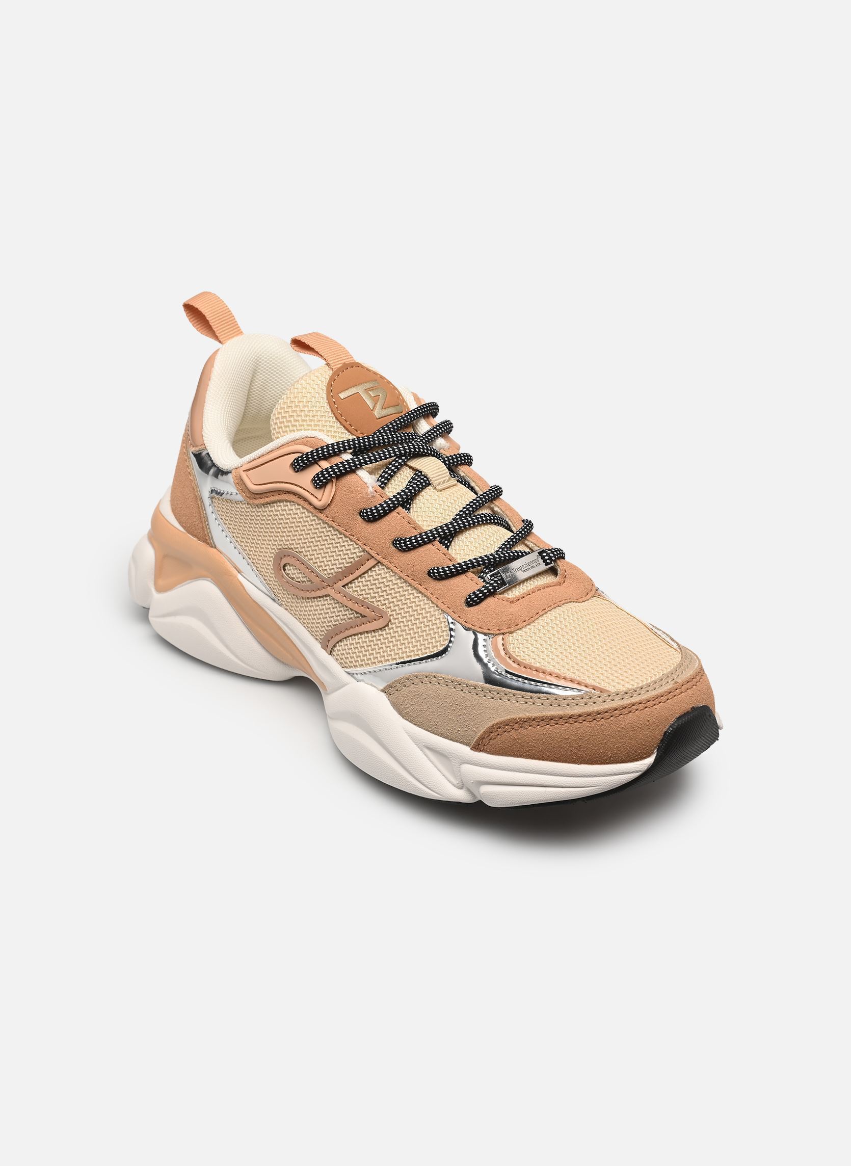 Sneakers ARYA dames beige Les Tropéziennes par M Belarbi Sneakers ARYA dames beige NUDE-MULTI