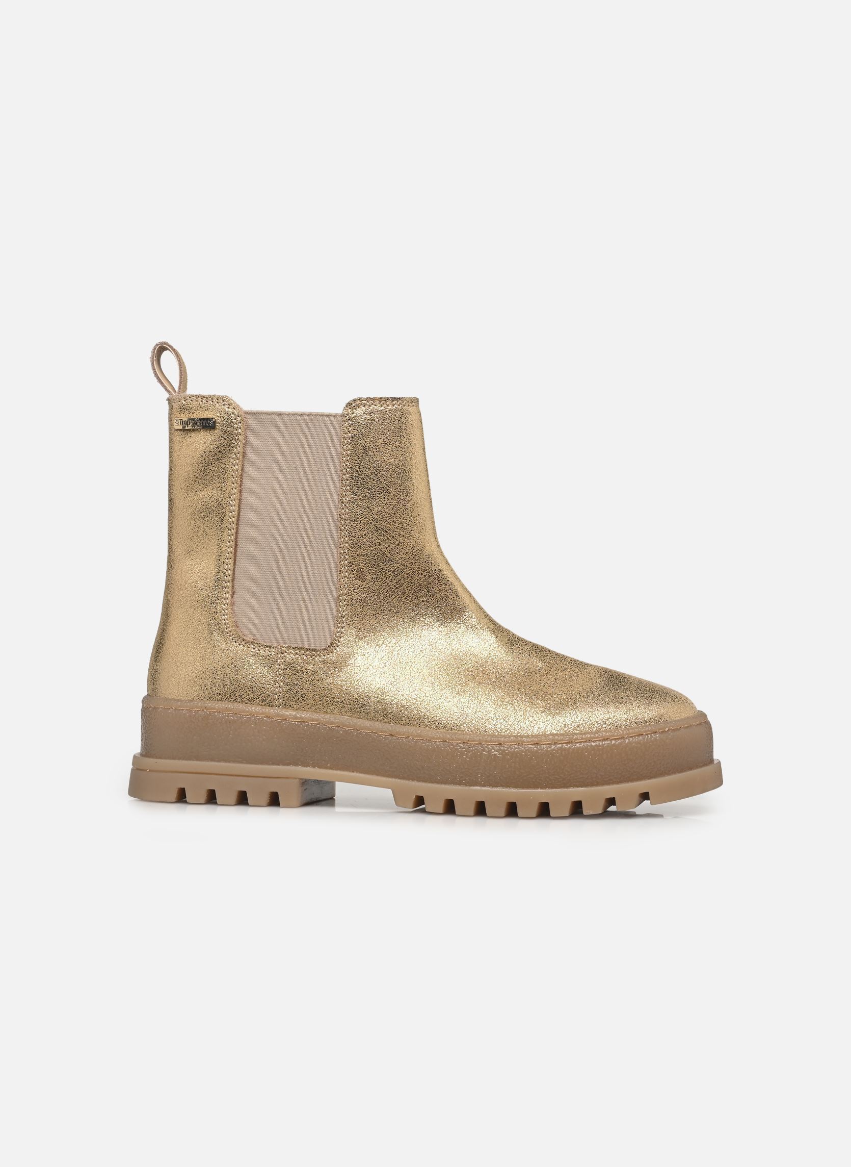 Bottines et boots VERONICA femme or et bronze Les Tropéziennes par M Belarbi Bottines et boots VERONICA femme or et bronze OR IRISE