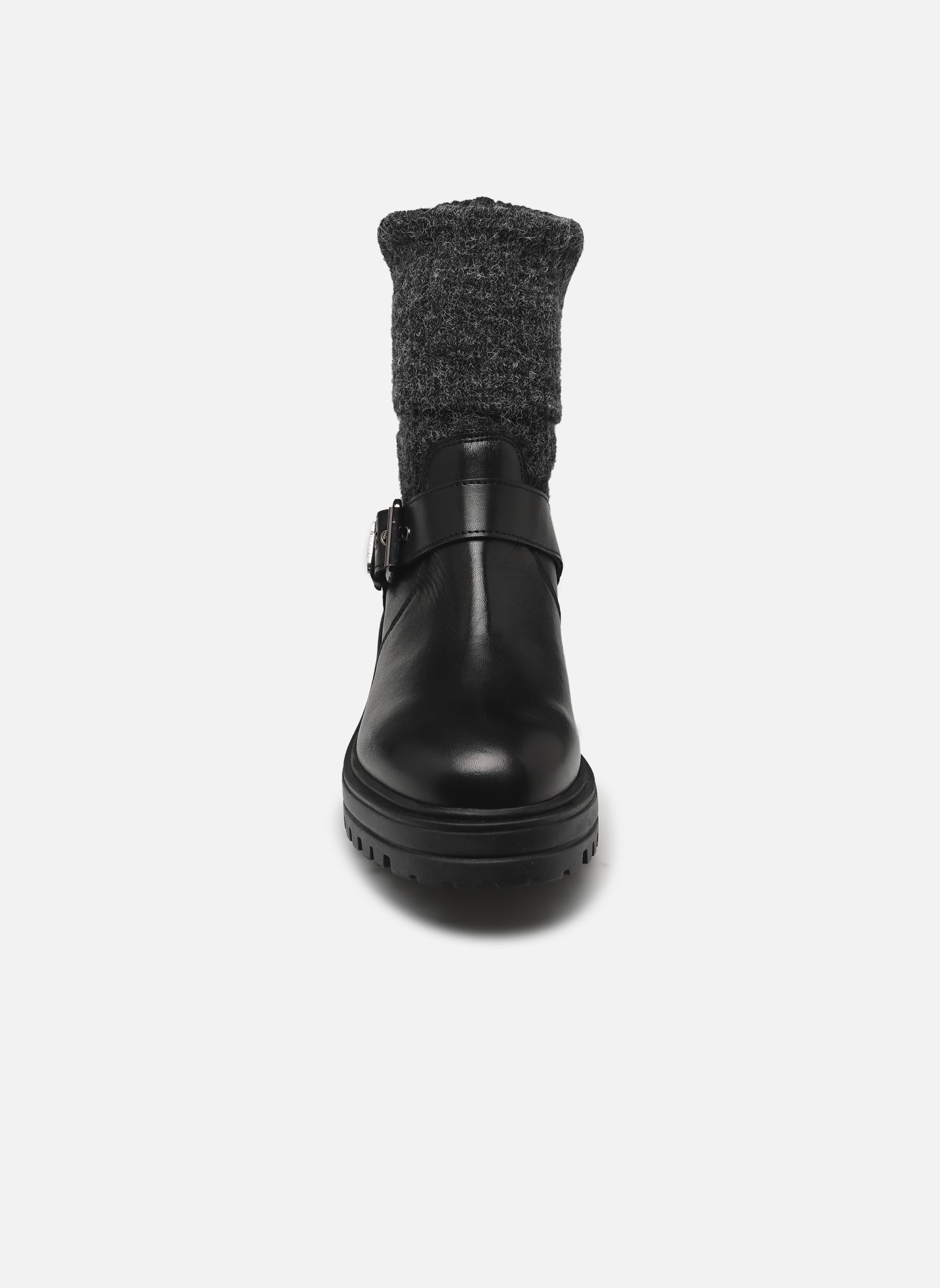 Bottines motardes ZADO femme noir Les Tropéziennes par M Belarbi Bottines motardes ZADO femme noir NOIR