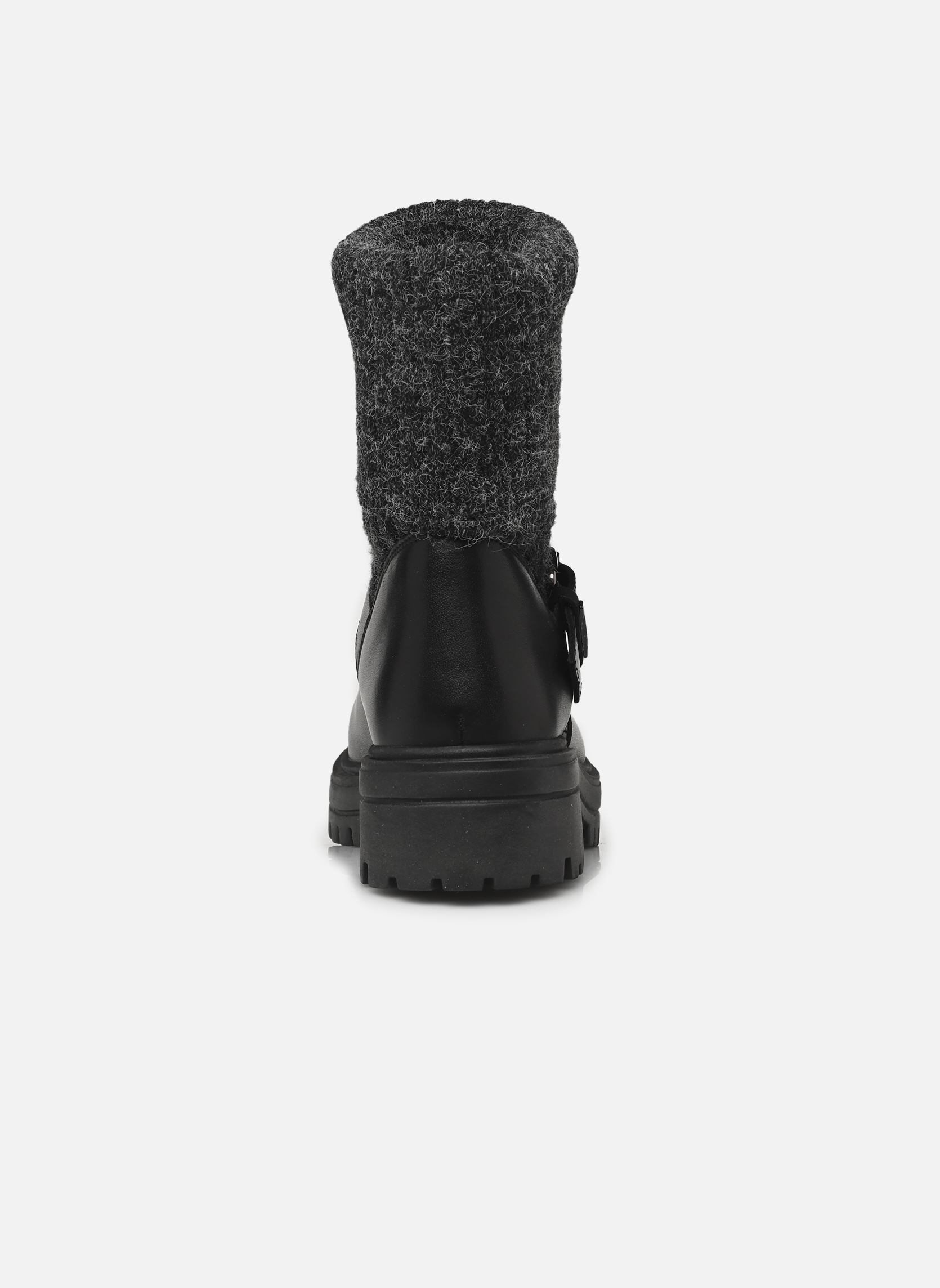 Bottines motardes ZADO femme noir Les Tropéziennes par M Belarbi Bottines motardes ZADO femme noir NOIR