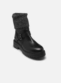 Bottines motardes ZADO femme noir Les Tropéziennes par M Belarbi Bottines motardes ZADO femme noir NOIR