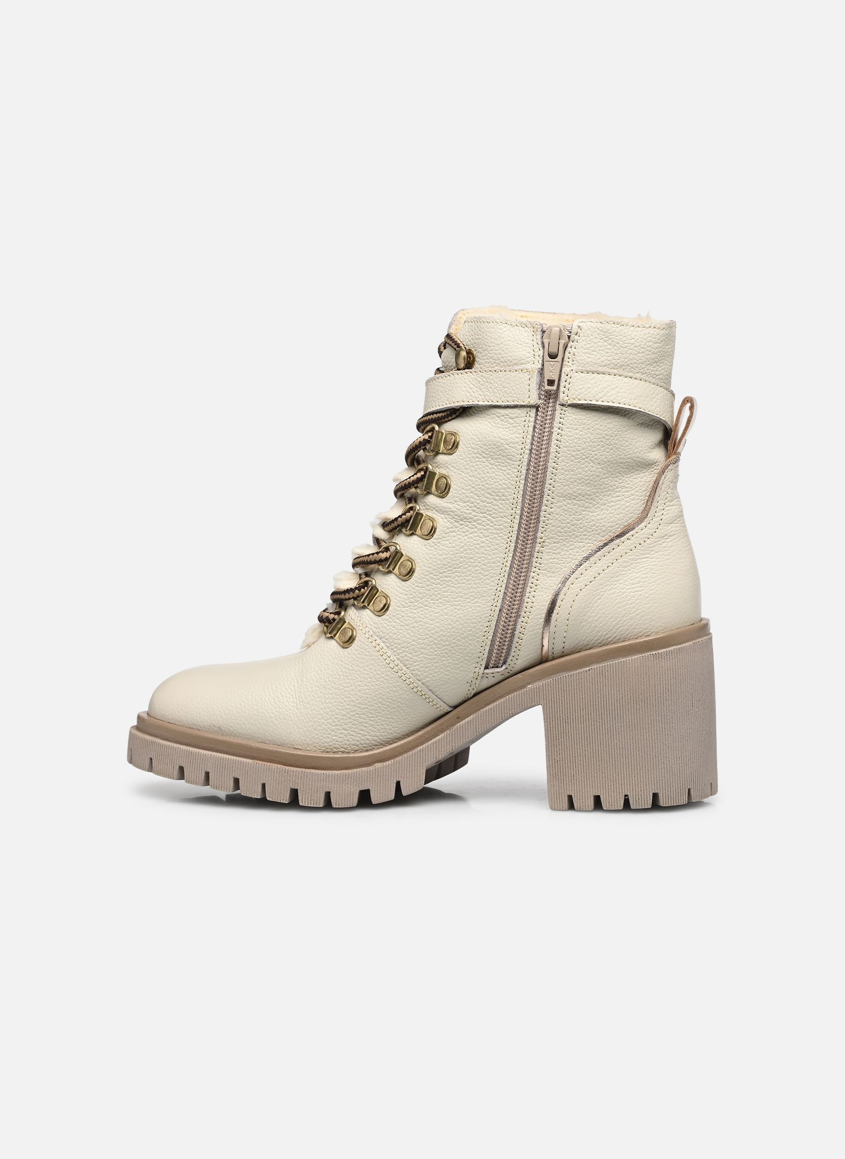 Geschnürte Stiefeletten VALENTINA damen weiß Les Tropéziennes par M Belarbi Geschnürte Stiefeletten VALENTINA damen weiß BLANC