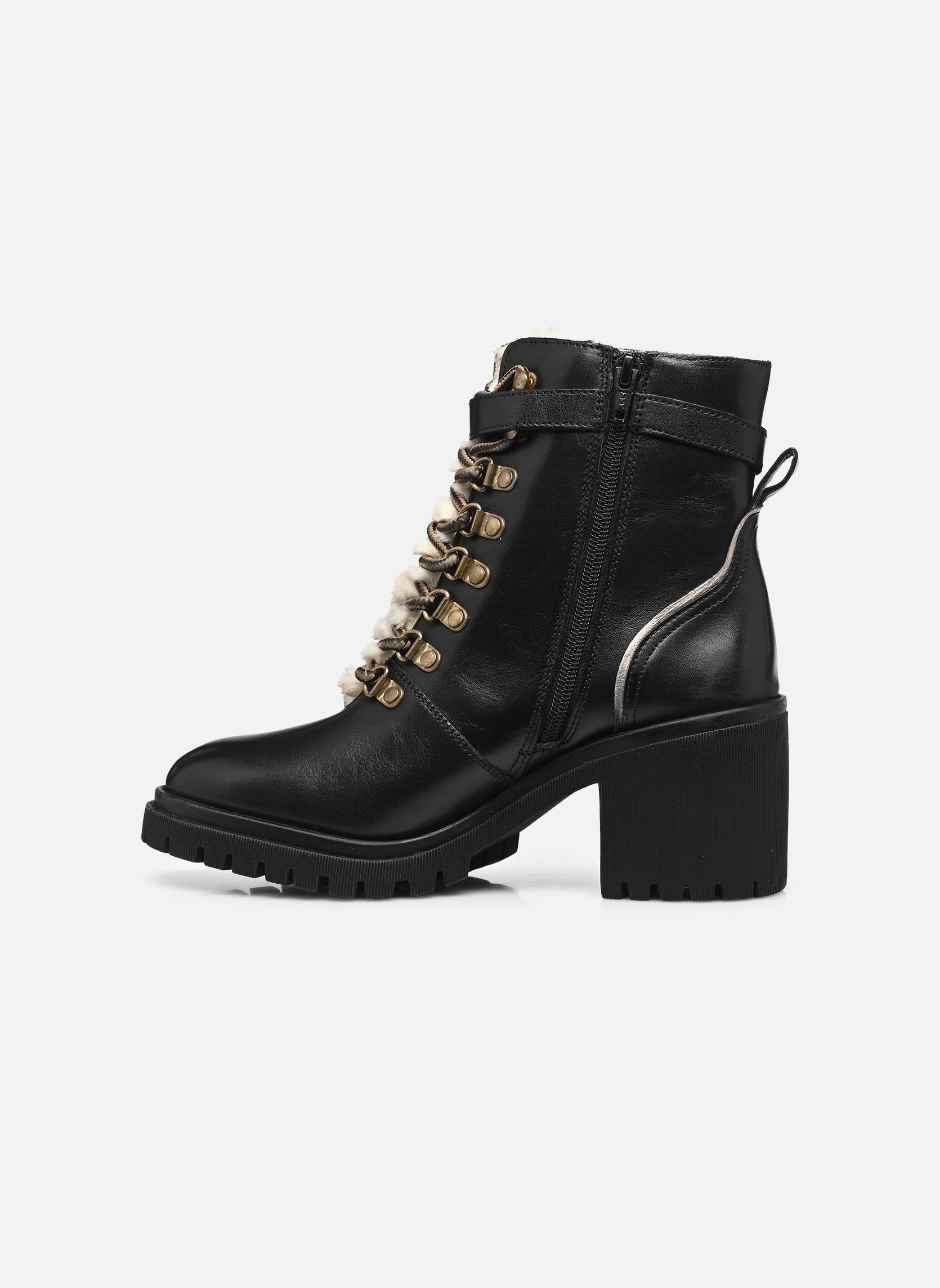 Geschnürte Stiefeletten VALENTINA damen schwarz Les Tropéziennes par M Belarbi Geschnürte Stiefeletten VALENTINA damen schwarz NOIR