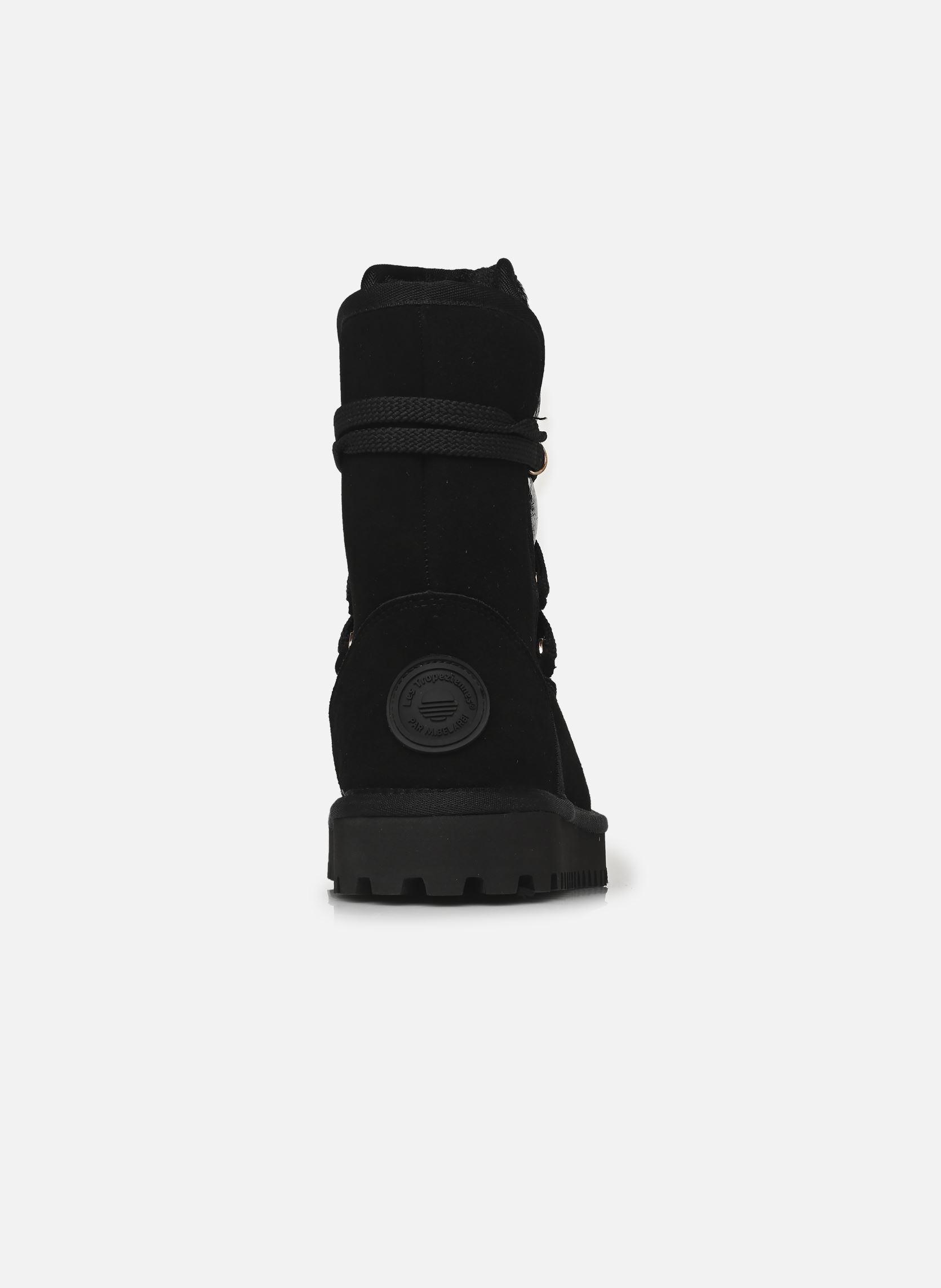 Bottines fourrées CHALEY femme noir Les Tropéziennes par M Belarbi Bottines fourrées CHALEY femme noir NOIR BRILLANT