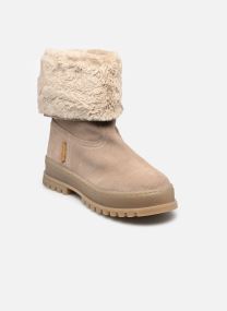 Bottines fourrées VELVET femme beige