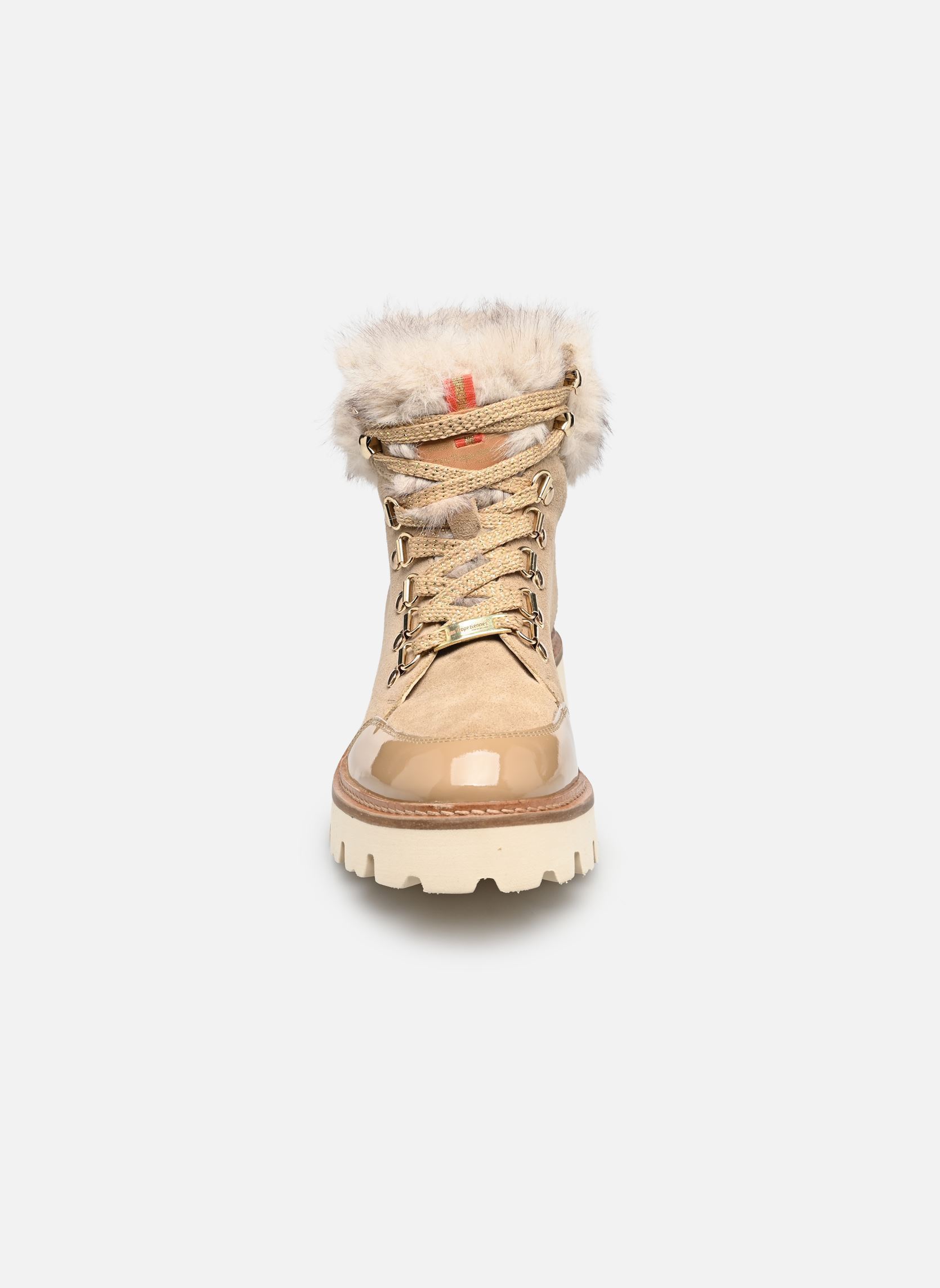 Bottines à lacets ZAMY femme beige Les Tropéziennes par M Belarbi Bottines à lacets ZAMY femme beige SABLE