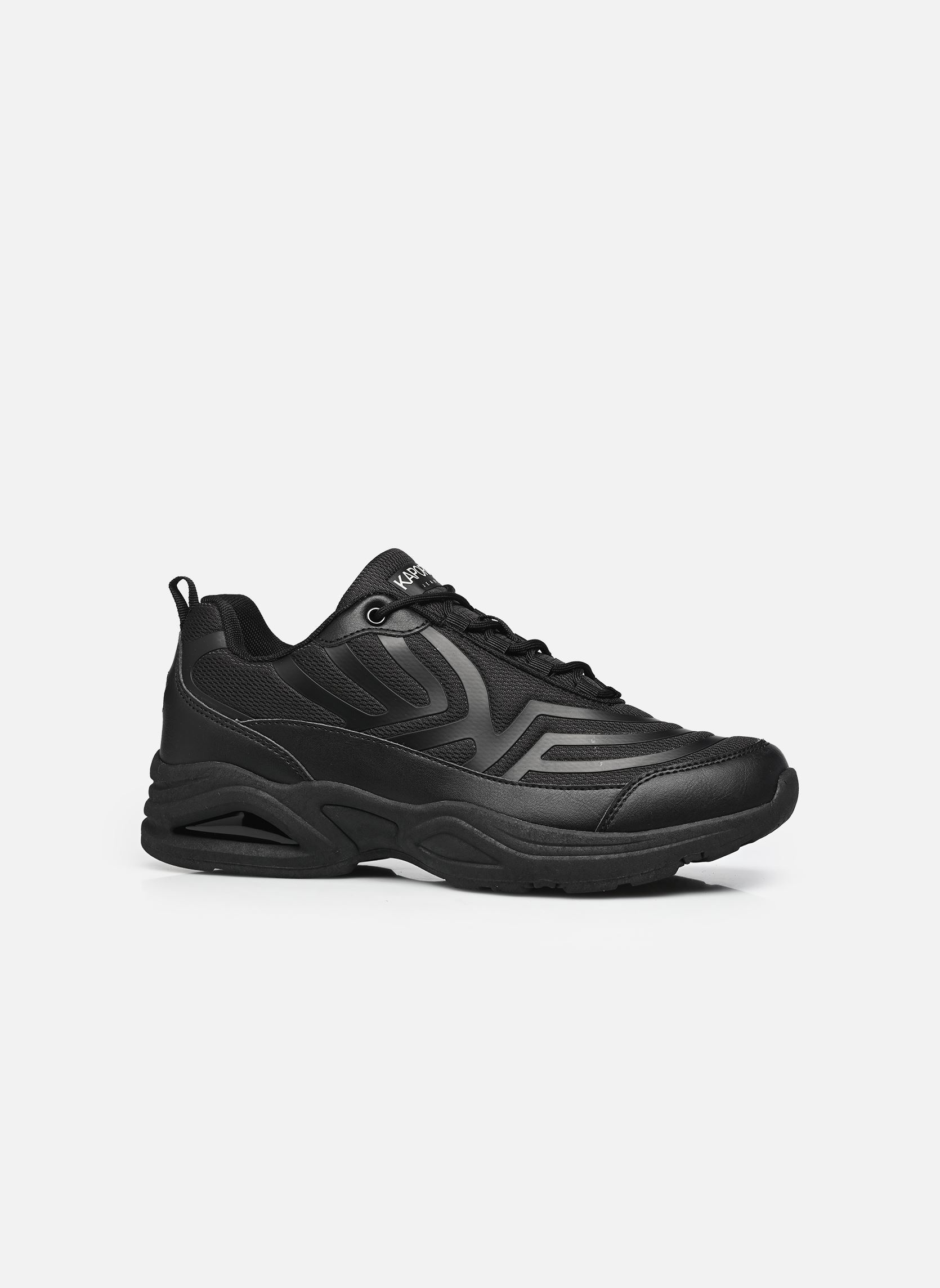 Baskets Akai homme noir Kaporal Baskets Akai homme noir NOIR-NOIR