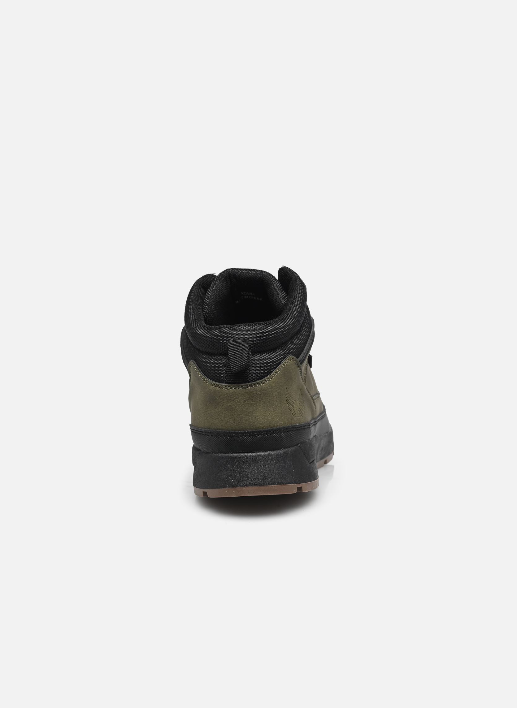 Baskets montantes Bazane homme vert Kaporal Baskets montantes Bazane homme vert KAKI-NOIR