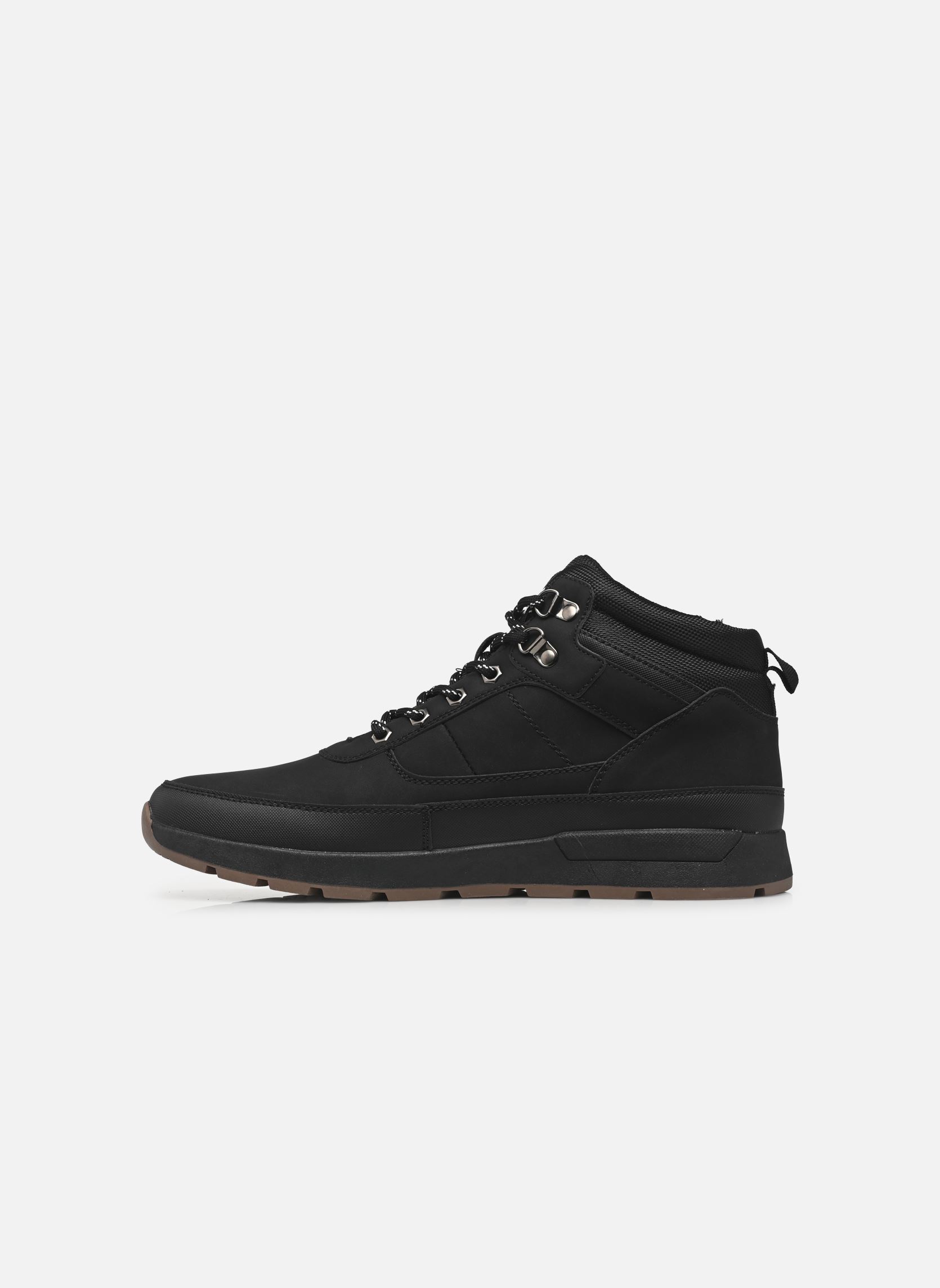 Hoge sneakers Bazane heren zwart Kaporal Hoge sneakers Bazane heren zwart NOIR-NOIR