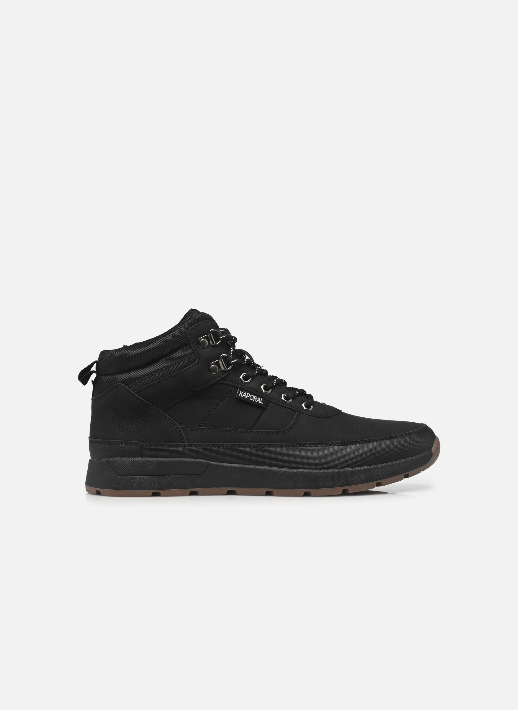 Hoge sneakers Bazane heren zwart Kaporal Hoge sneakers Bazane heren zwart NOIR-NOIR
