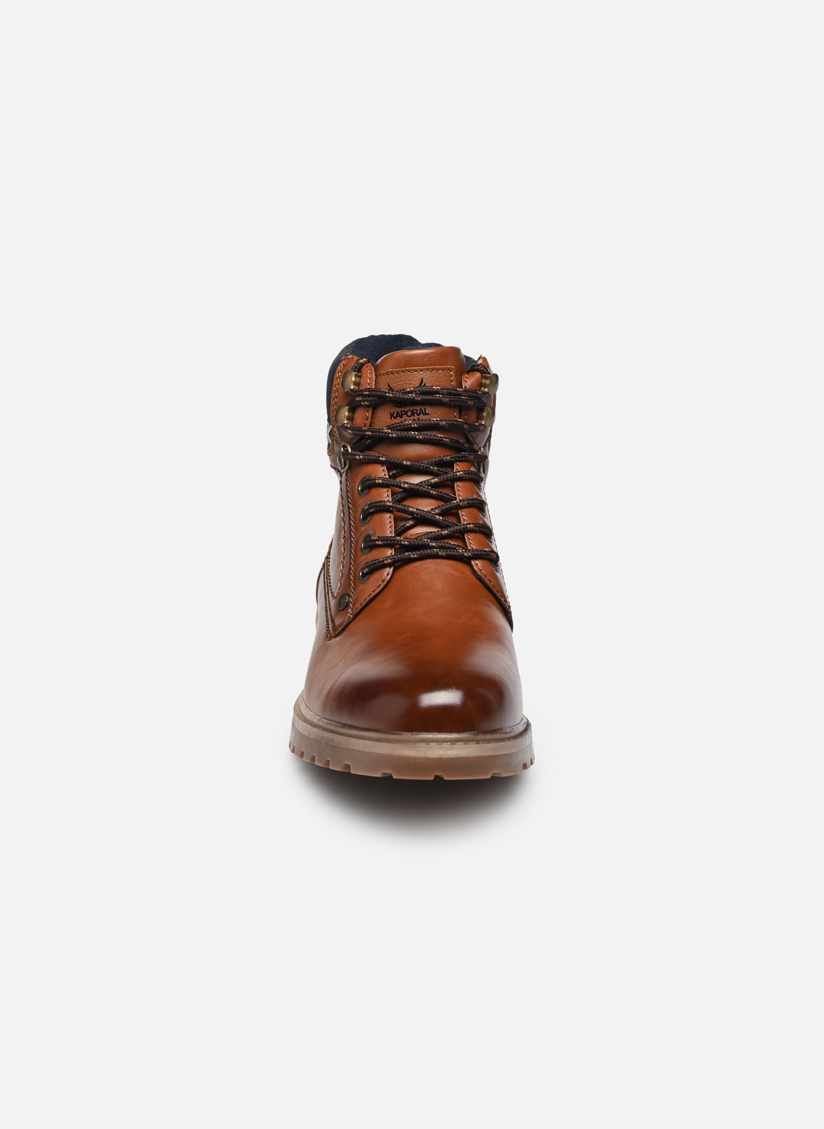 Geschnürte Stiefeletten Fiko herren braun Kaporal Geschnürte Stiefeletten Fiko herren braun TAN