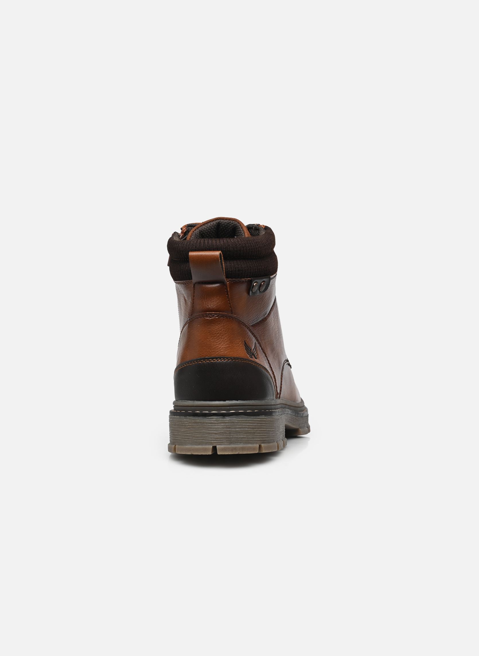 Geschnürte Stiefeletten Fleyel herren braun Kaporal Geschnürte Stiefeletten Fleyel herren braun TAN