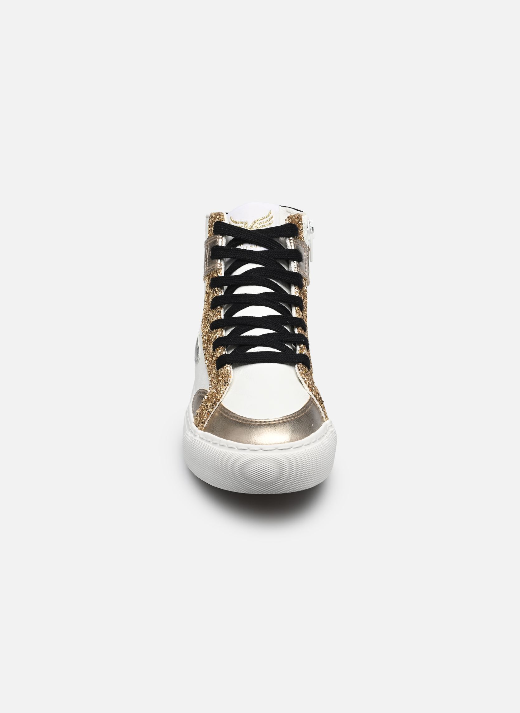 Baskets Shine femme blanc Kaporal Baskets Shine femme blanc BLANC-OR