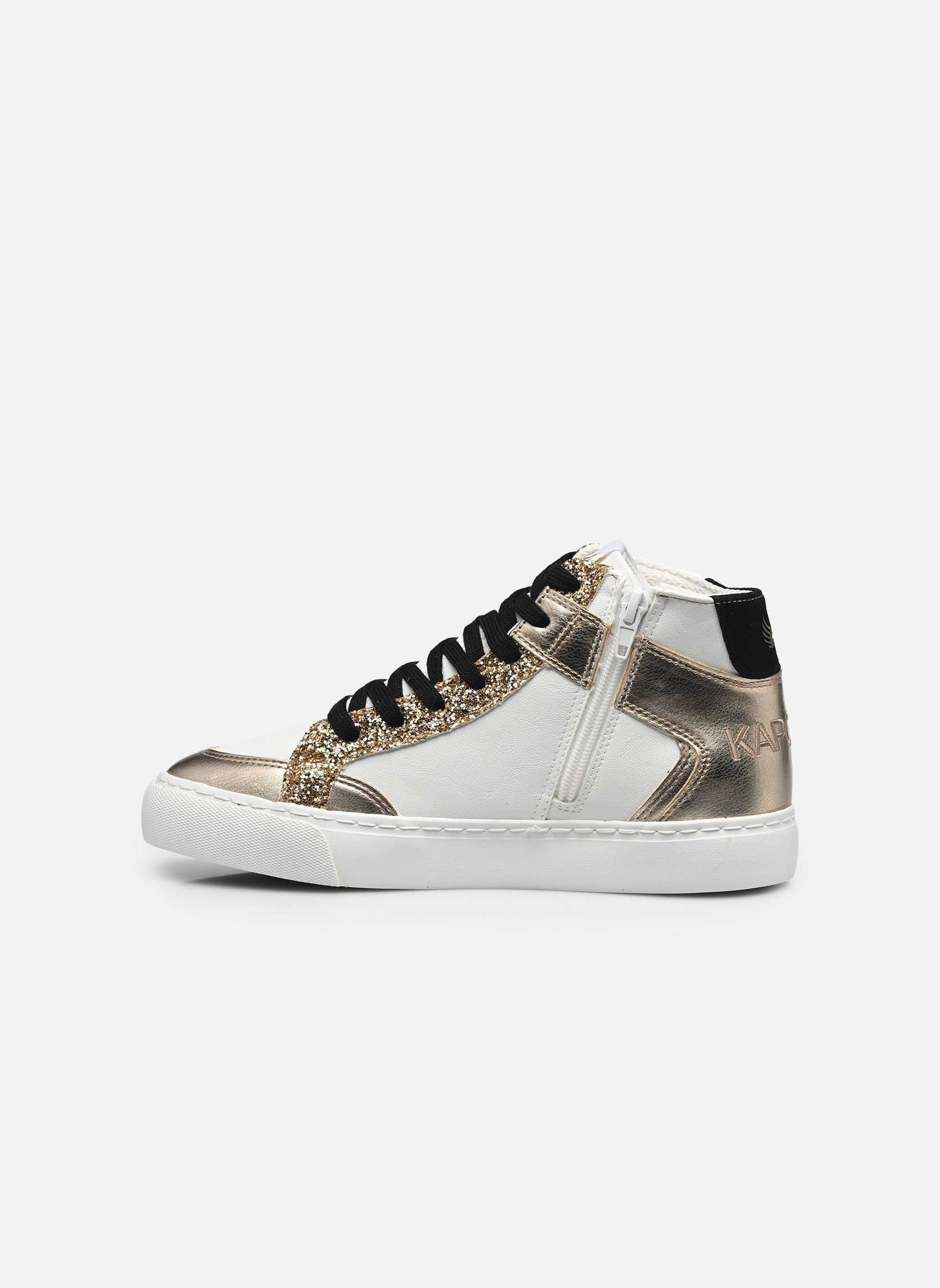 Baskets Shine femme blanc Kaporal Baskets Shine femme blanc BLANC-OR