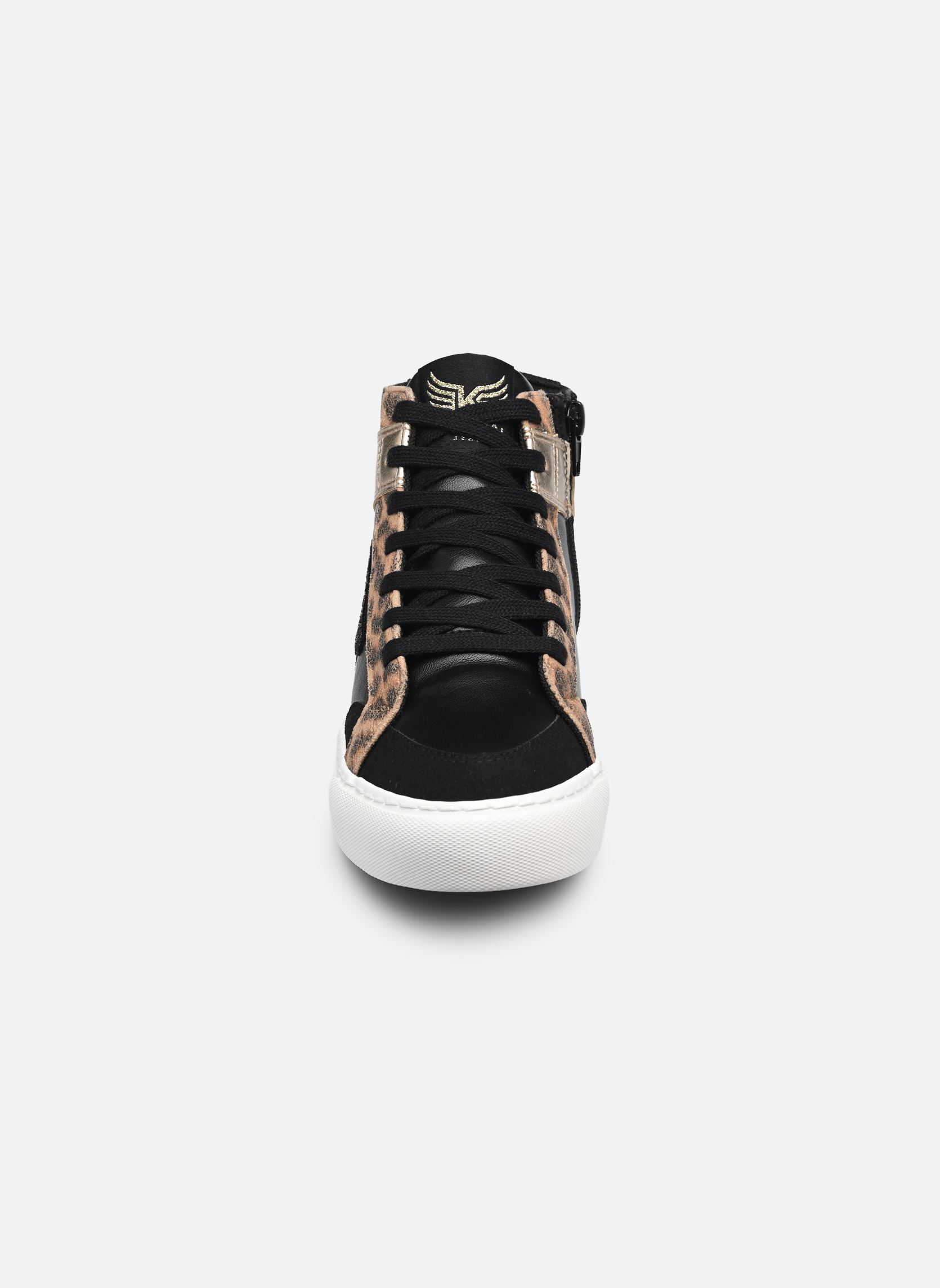 Baskets Shine femme noir Kaporal Baskets Shine femme noir NOIR-OR