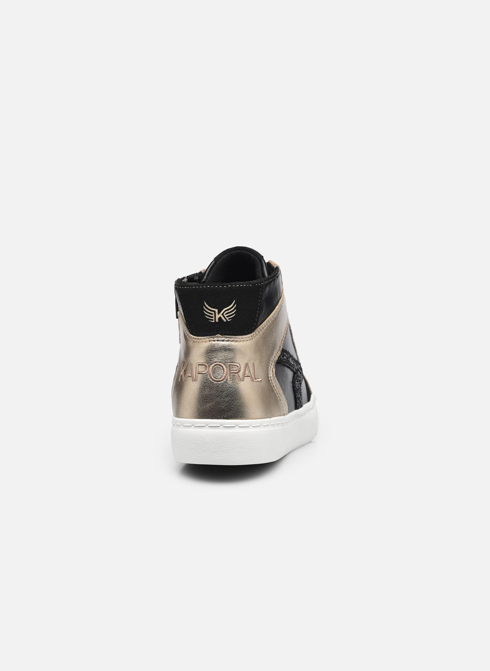 Baskets Shine femme noir Kaporal Baskets Shine femme noir NOIR-OR