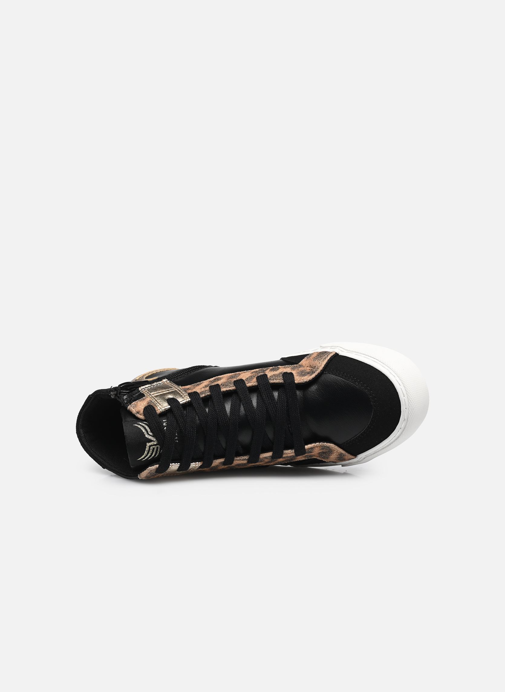 Baskets Shine femme noir Kaporal Baskets Shine femme noir NOIR-OR