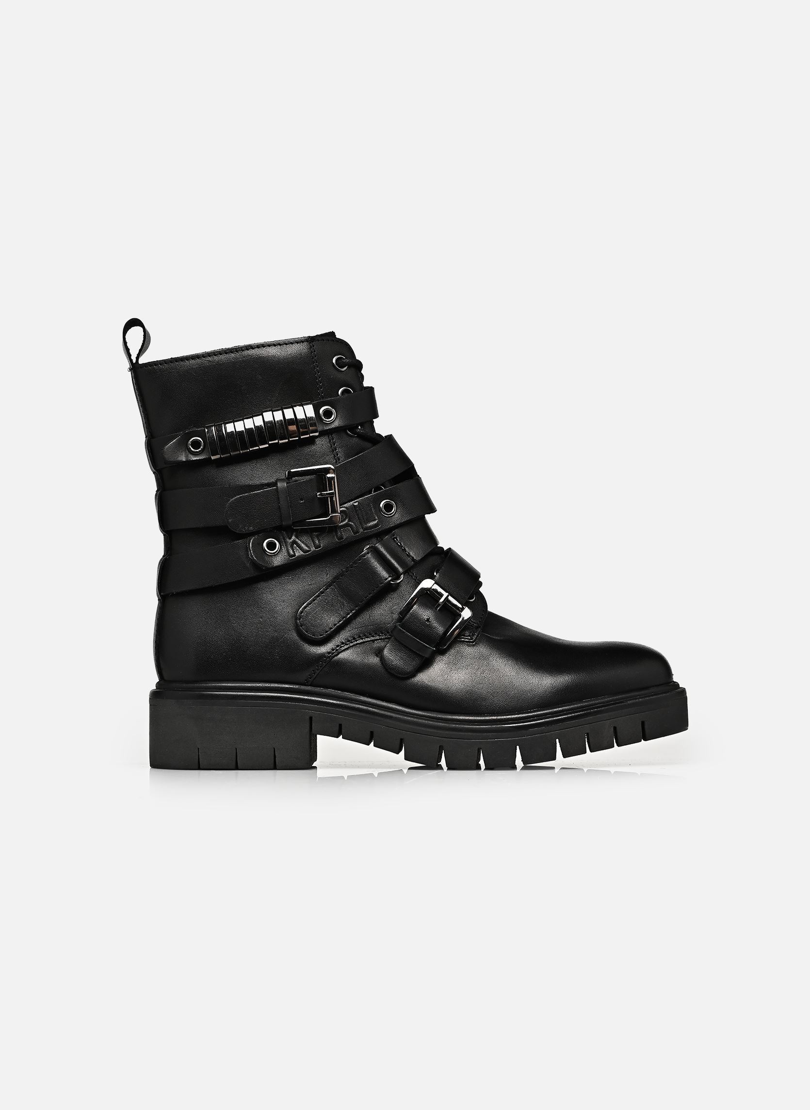 Geschnürte Stiefeletten Zeloe damen schwarz Kaporal Geschnürte Stiefeletten Zeloe damen schwarz NOIR