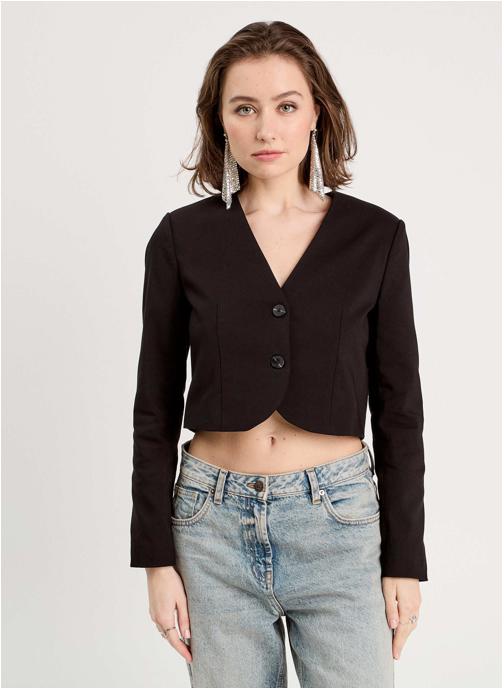 Cache Cache Vestes de costume VEBENGA femme noir