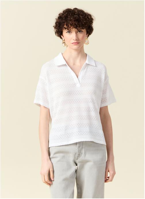 Bonobo Tee-shirts T-shirts manches courtes - WAVECOUF femme blanc