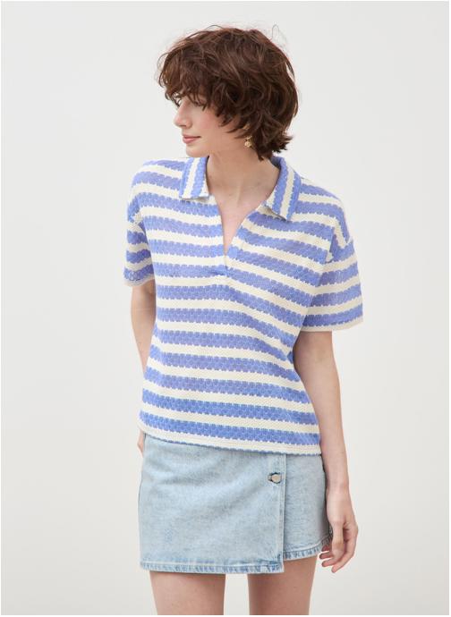 Bonobo Tee-shirts T-shirts manches courtes - WAVERAYCOUF femme bleu